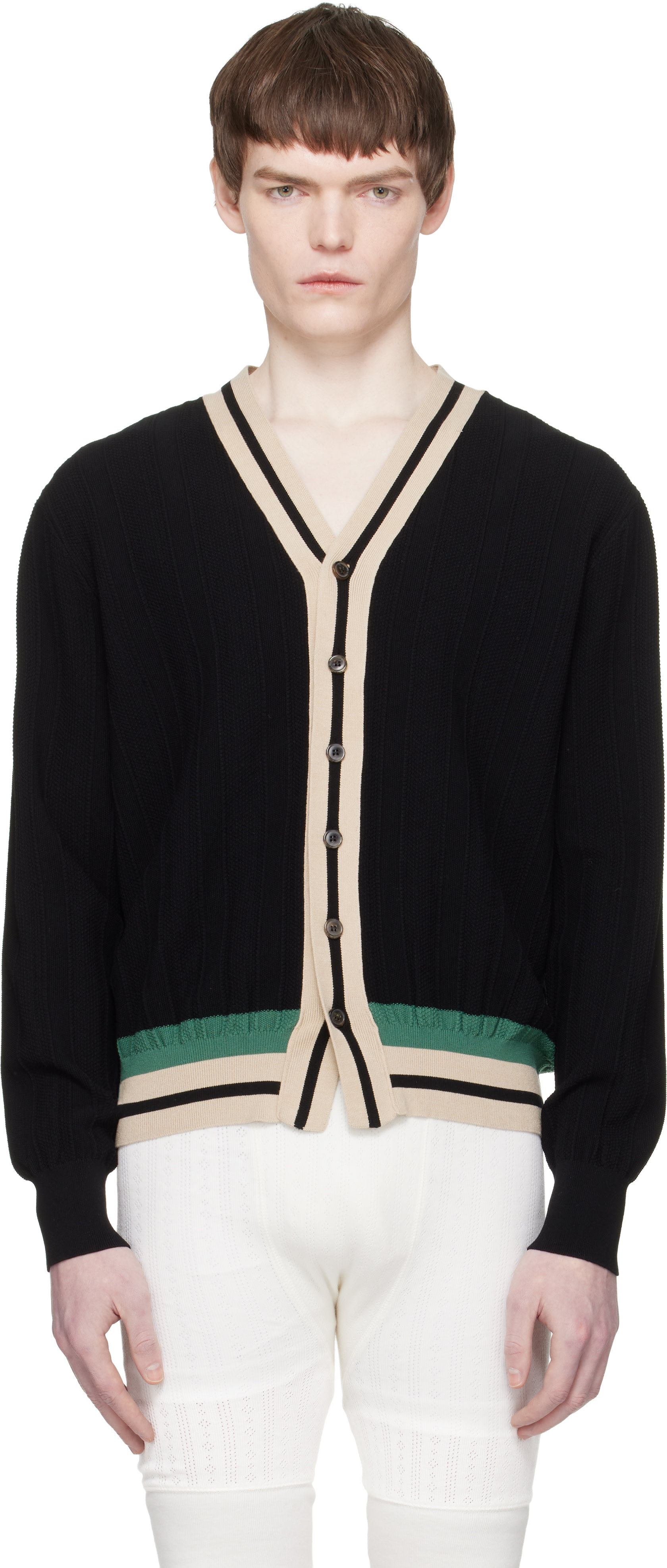 メンズ用 Dries Van Noten カーディガン | SSENSE 日本