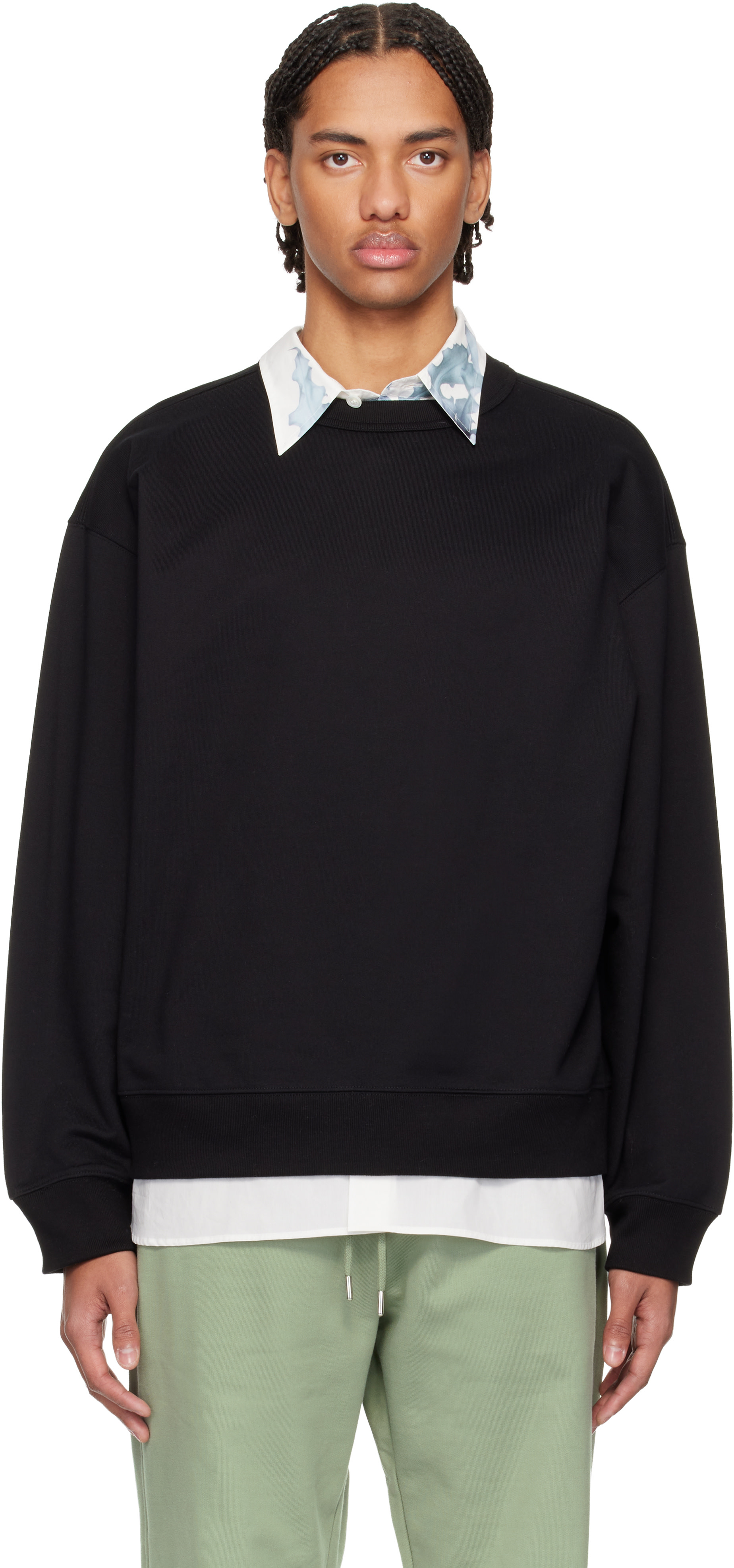 メンズ用 Dries Van Noten スウェットシャツ | SSENSE 日本