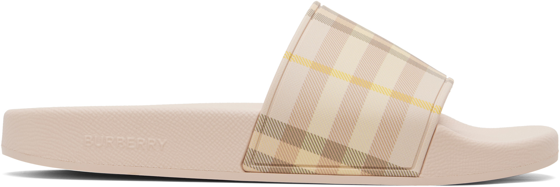 buckingham burberry pool slides womens