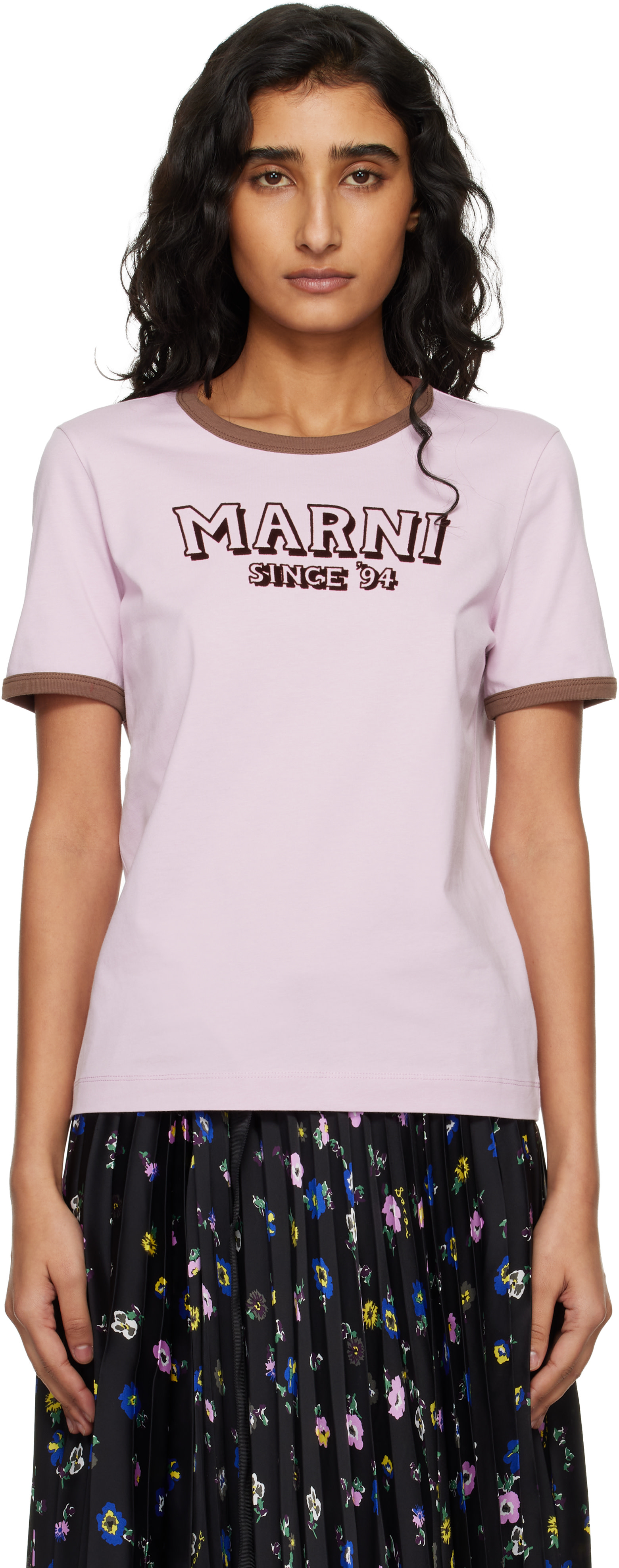 MARNI ピンク ロゴ Tシャツ MARNI】PINK×RED ロゴTシャツ | CIENTO BLOG