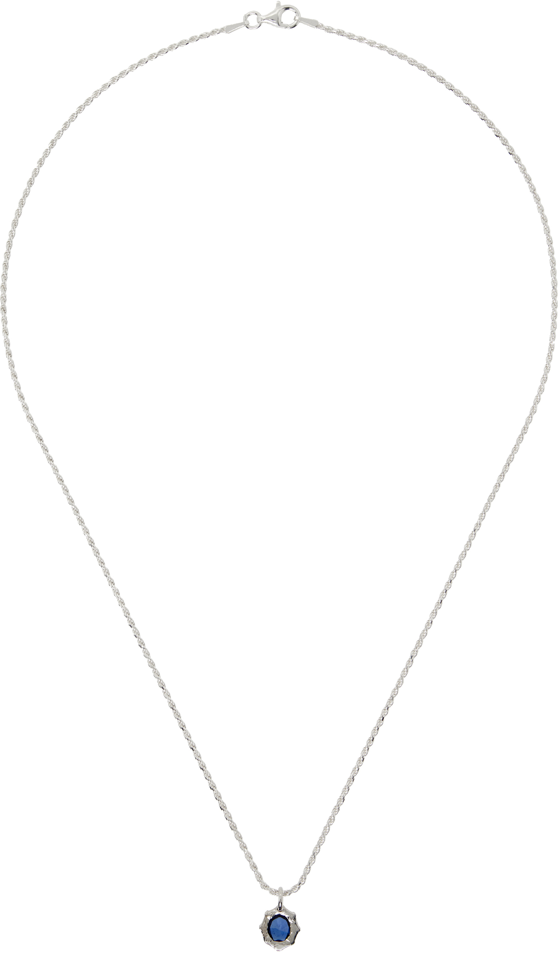 Bleue Burnham: Mini Bamboo Pendant Necklace | SSENSE Canada