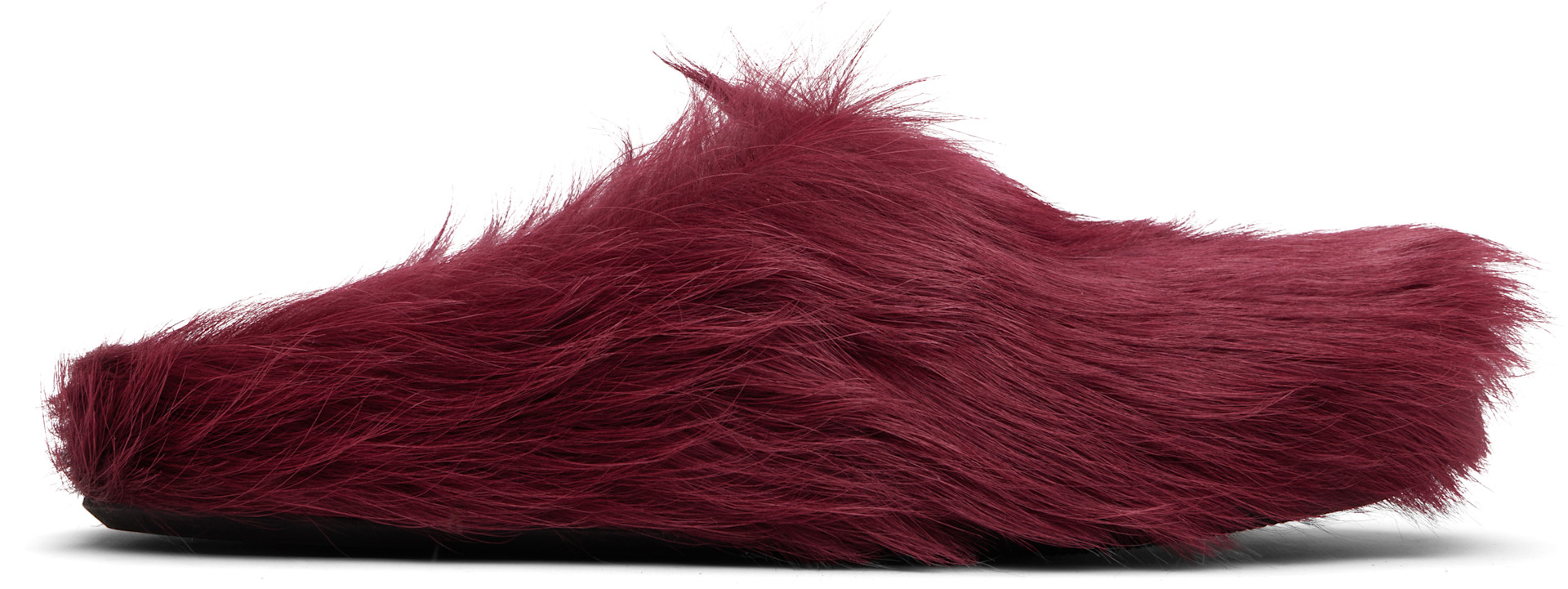 marniのコレクションモデルです 44 Marni: Red Fussbett Sabot Slip-on Loafers | SSENSE
