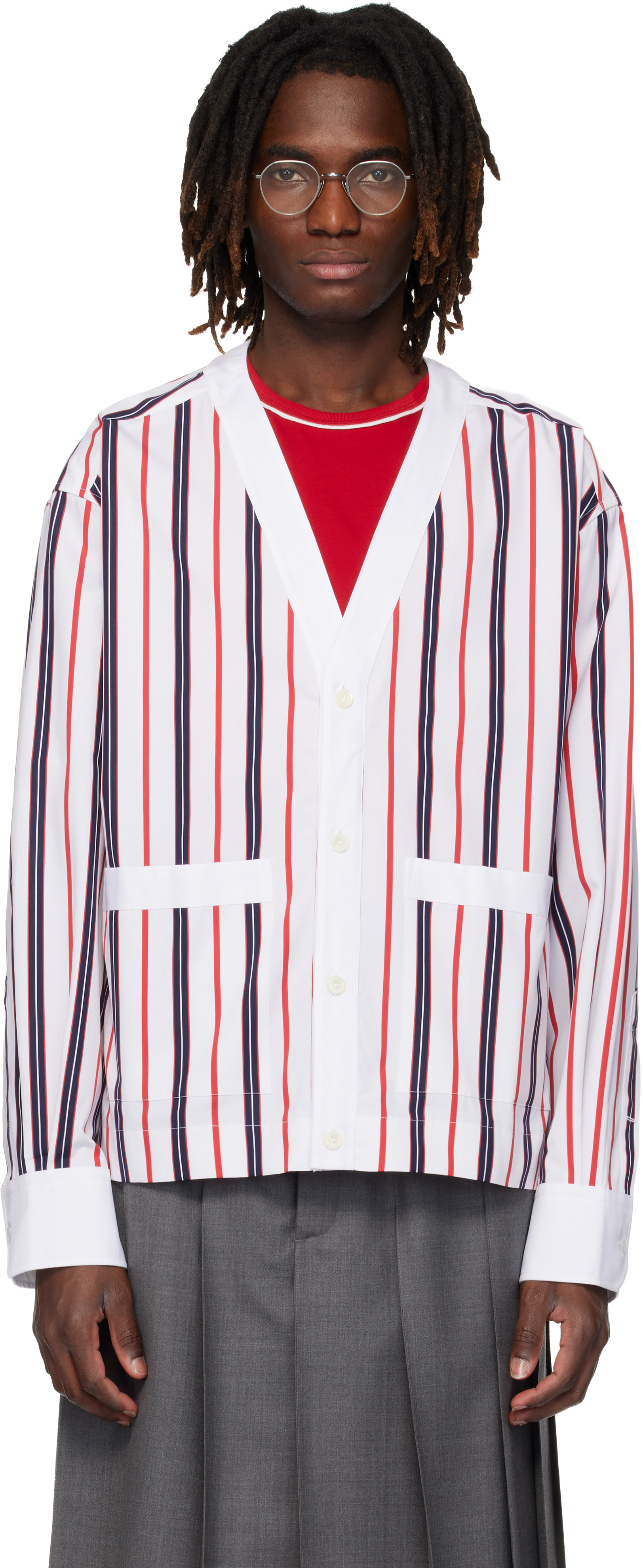 メンズ用 Thom Browne カーディガン | SSENSE 日本