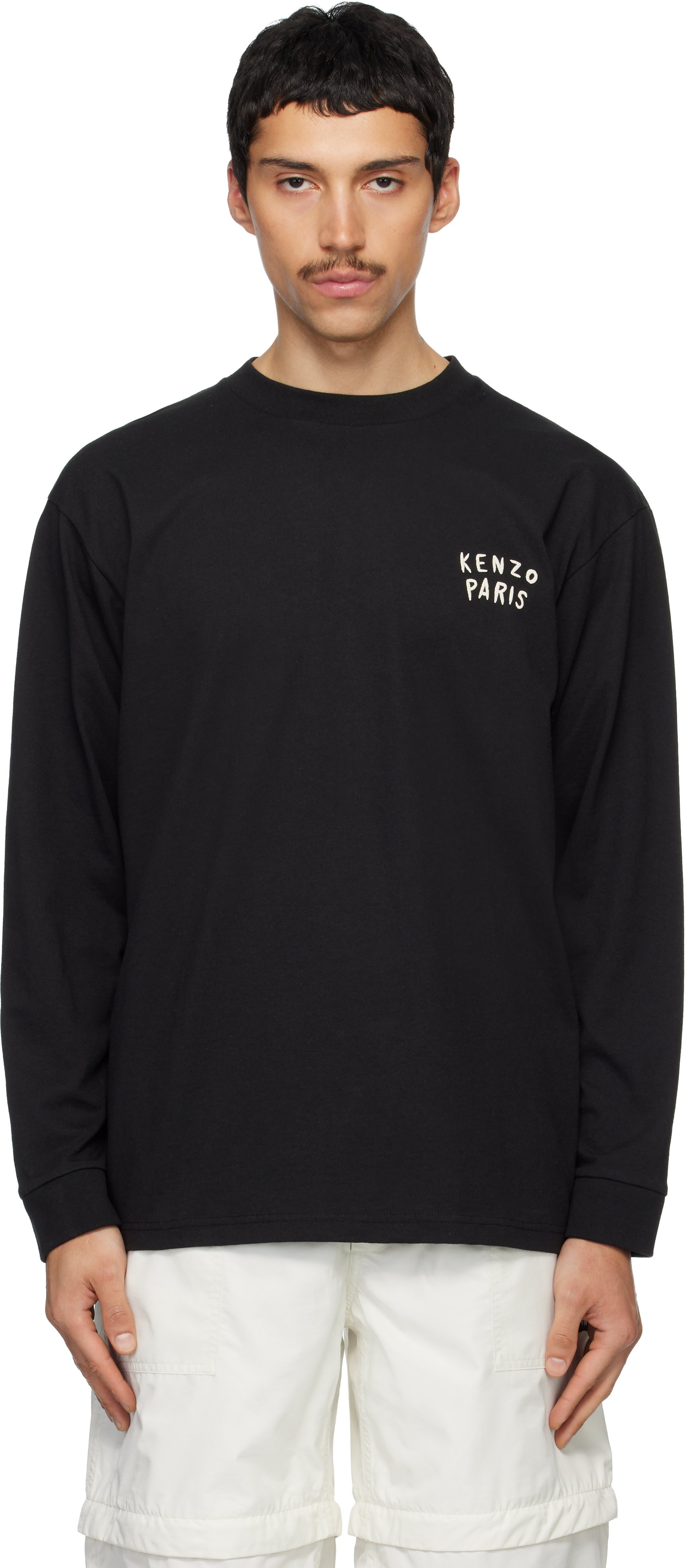 Kenzo: Black Kenzo Paris 'KENZO Boke Heart' Relax T-shirt | SSENSE
