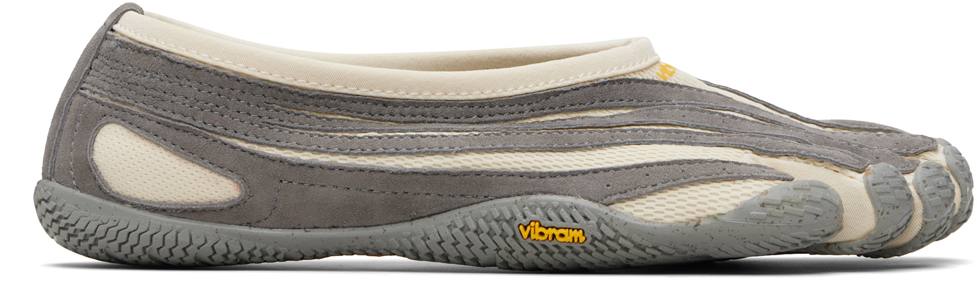 Vibram FiveFingers: Off-White & Gray Jaya EVO Shoes | SSENSE Canada