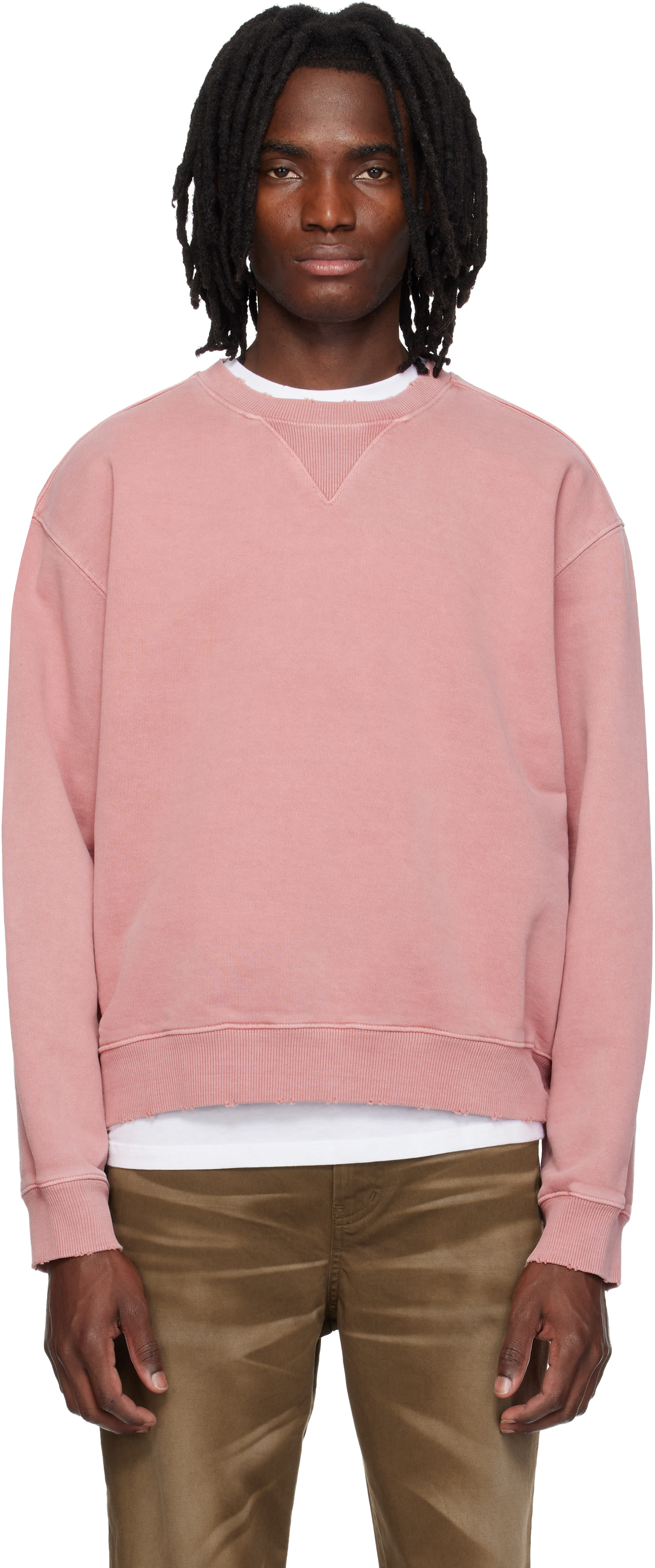 MMIC: Pink Cruiser Sweatshirt | SSENSE