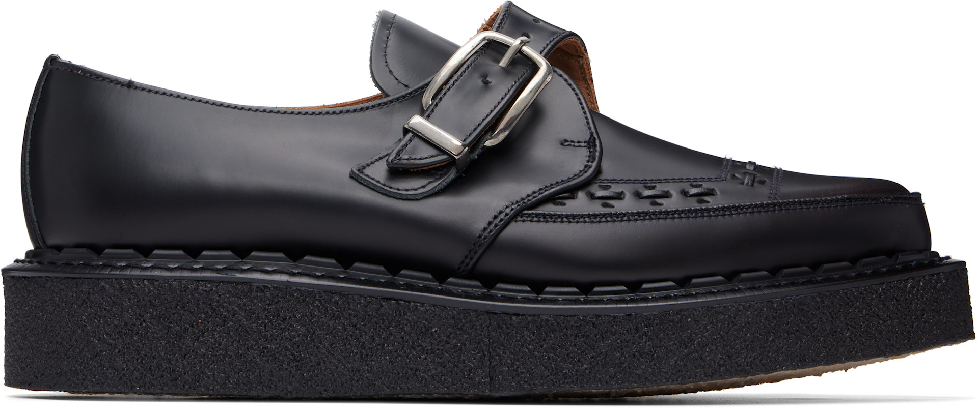 デッドストック品　TD-561-1RB 未使用　　ジョージコクラン George Cox: ブラック Diano モンクストラップ | SSENSE 日本