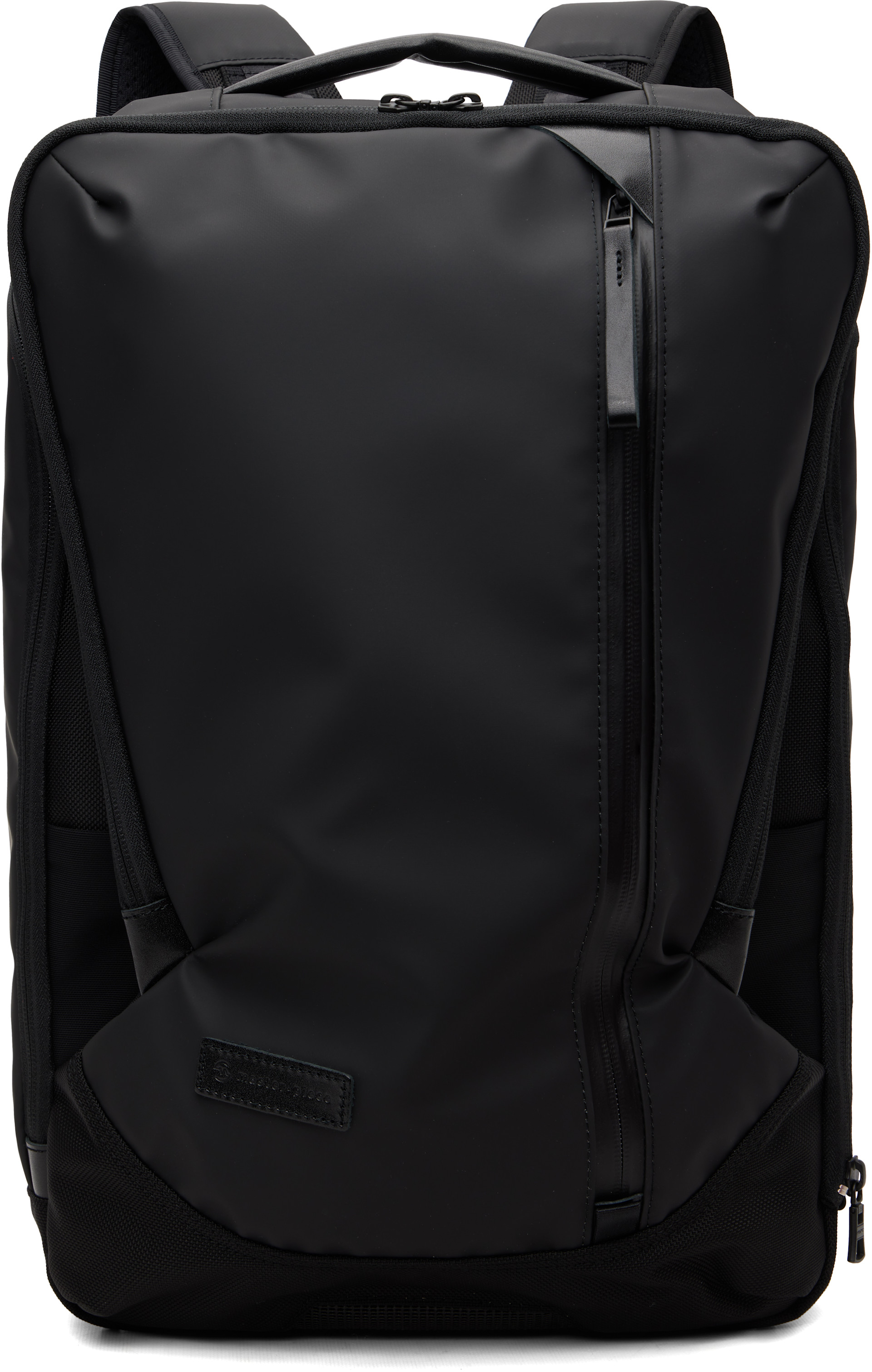 mash様blkneit master-piece: Black Slick L Backpack | SSENSE