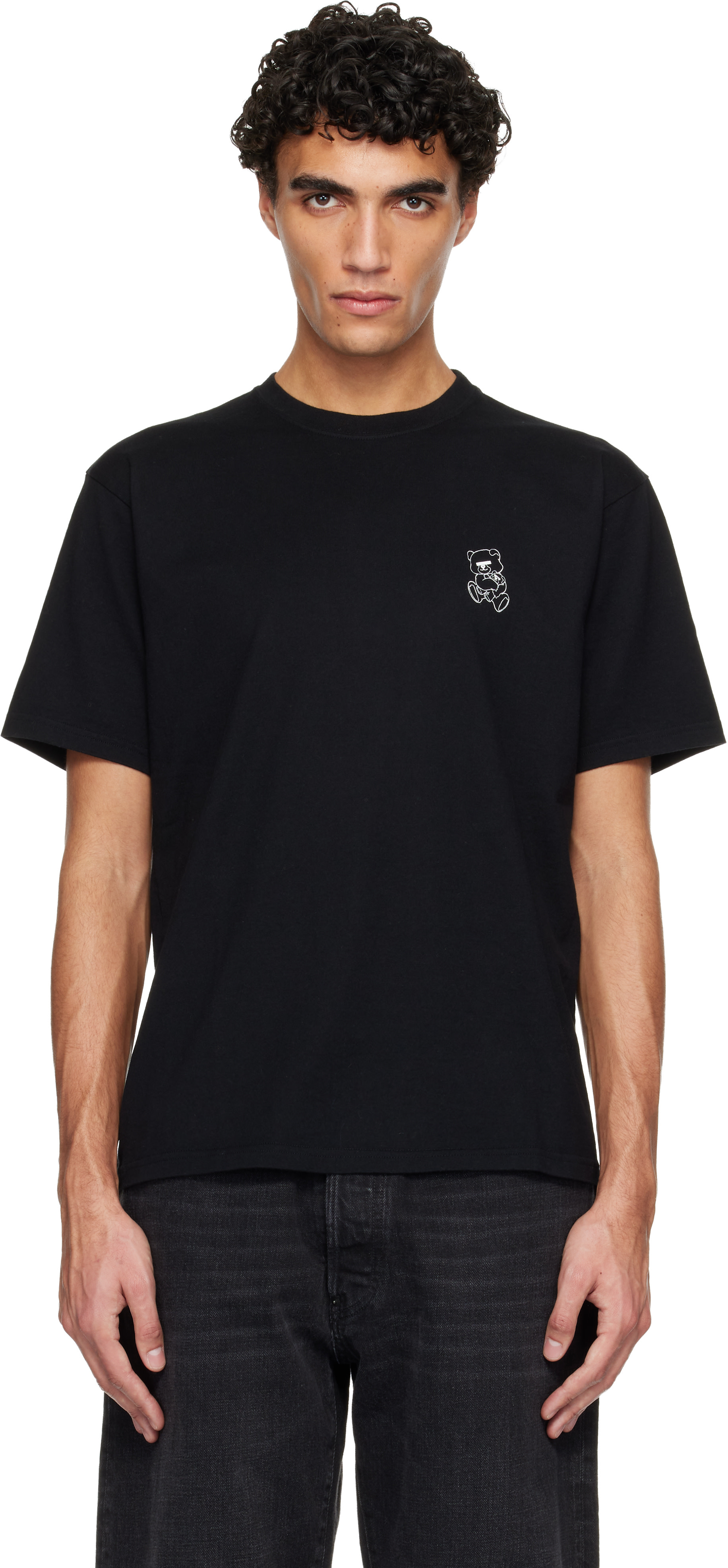 UNDERCOVER: Black UB0D3804 T-shirt | SSENSE