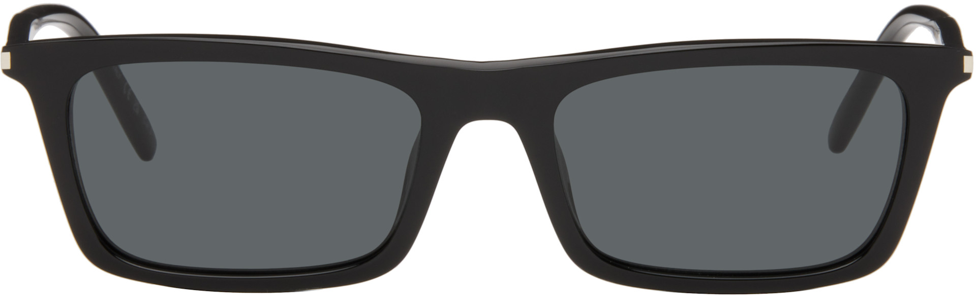 Saint Laurent: Black SL 890 Betty Thin Sunglasses | SSENSE Canada