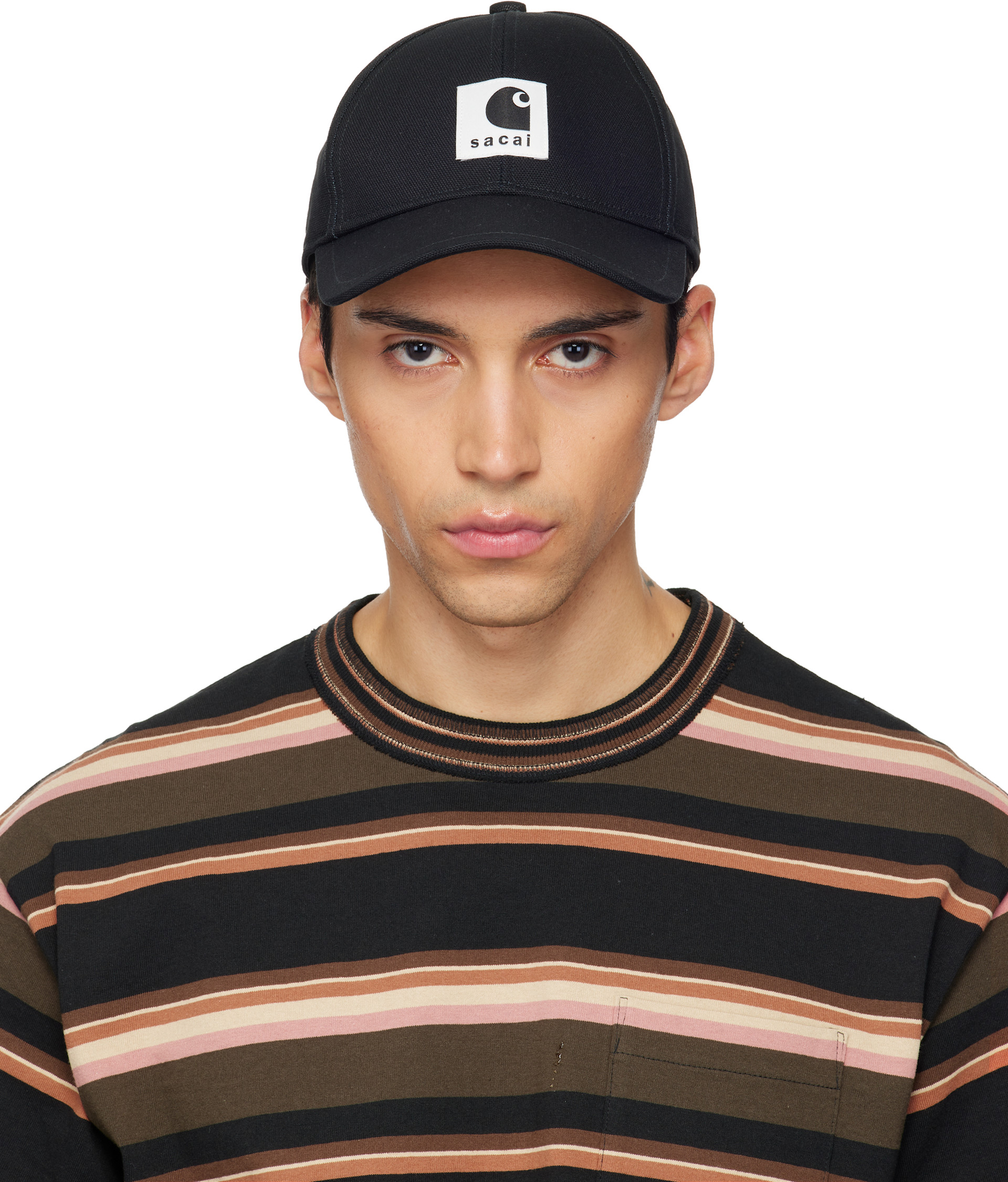 sacai: Black Carhartt WIP Edition Duck Cap | SSENSE Canada