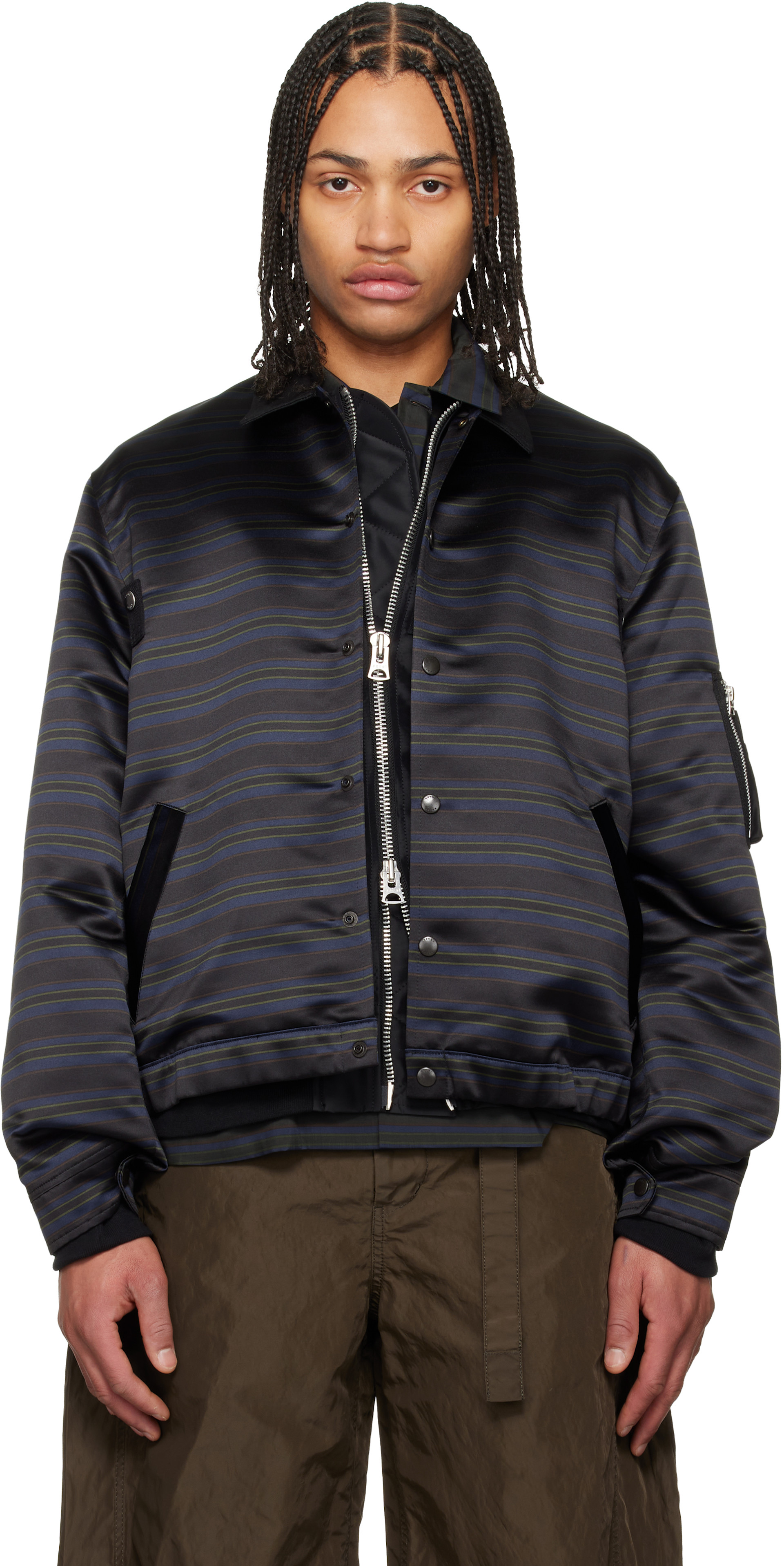 ジャケット・アウター SACAI 25ss CarRaceTropical Print Blouson sacai Car Race / Tropical Print Blouson – mou by ACROPOLIS