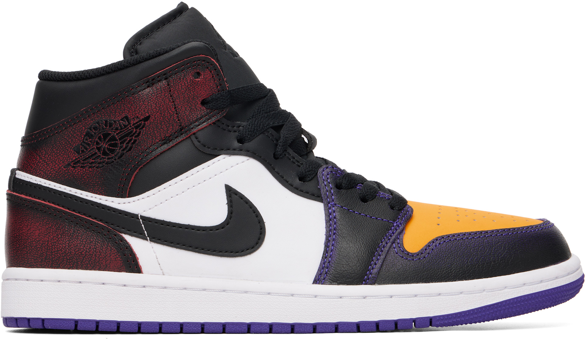 Nike Jordan: Multicolor Air Jordan 1 Mid SE Sneakers | SSENSE Canada