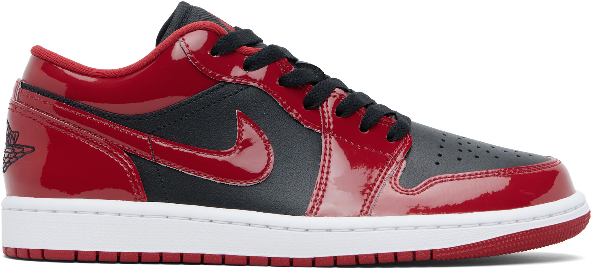 Nike Jordan: ブラック＆レッド Air Jordan 1 SE スニーカー | SSENSE 日本