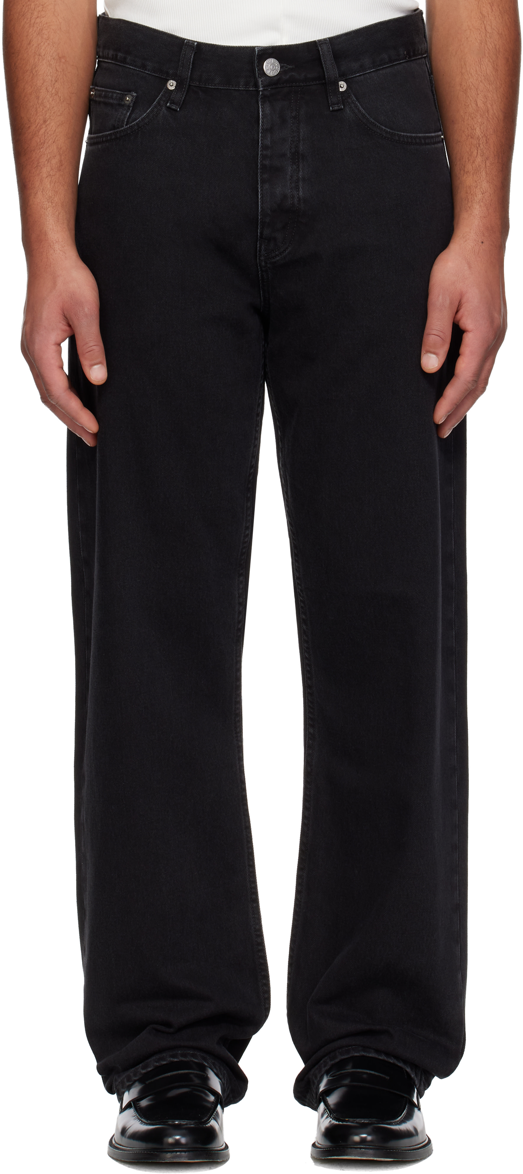 新品正規品Sunflower Loose Denim ルースジーンズ 30 Sunflower: ブラウン ルーズジーンズ | SSENSE 日本