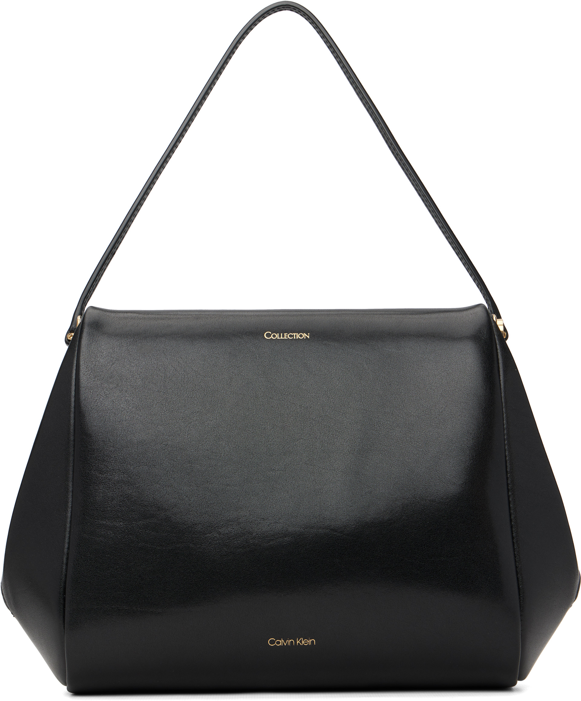 Calvin Klein Collection: Black Tina Frame Bag | SSENSE