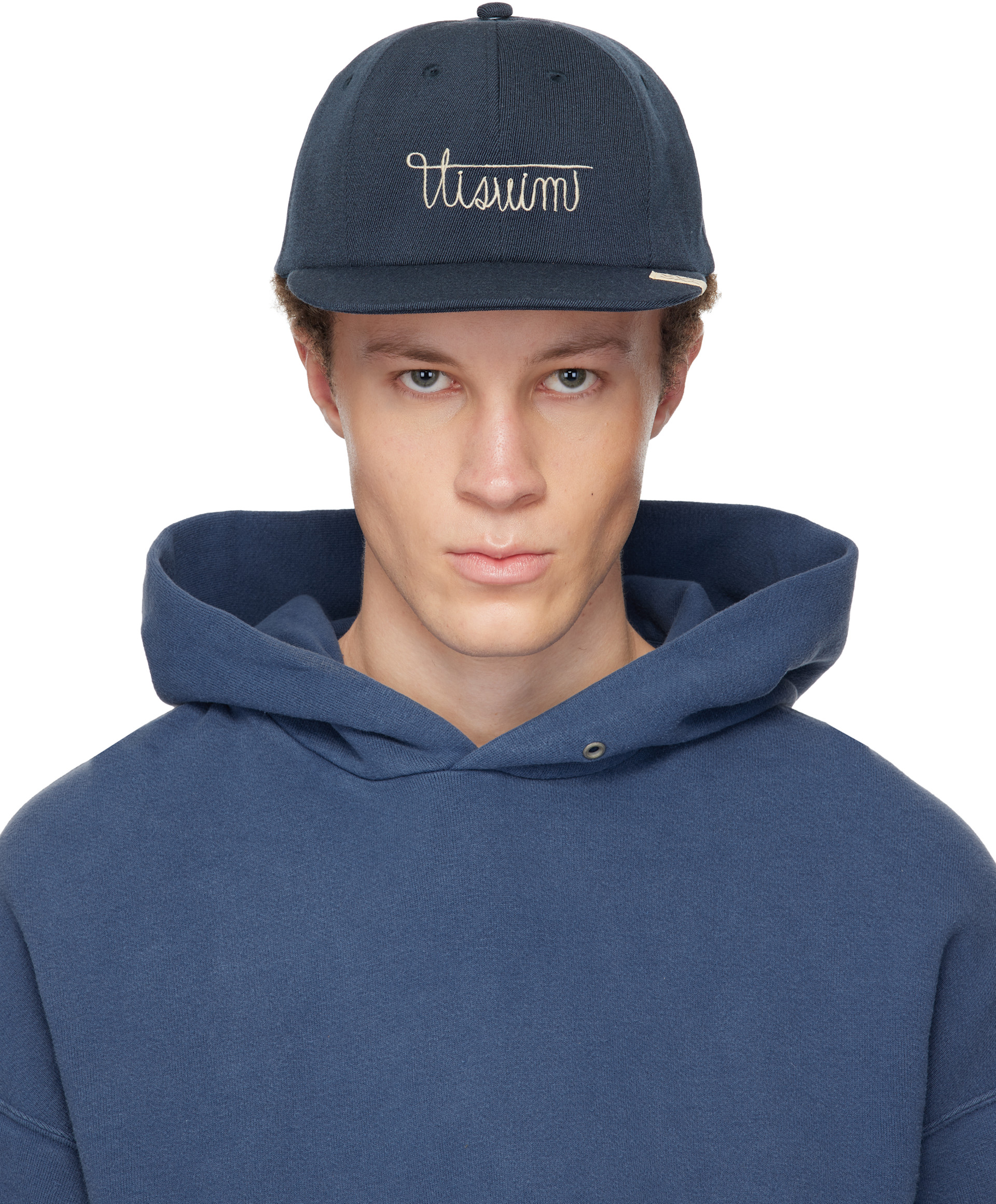 帽子 visvim EXCELSIOR II CAP (SUBSEQUENCE) visvim: Navy Excelsior II Cap | SSENSE