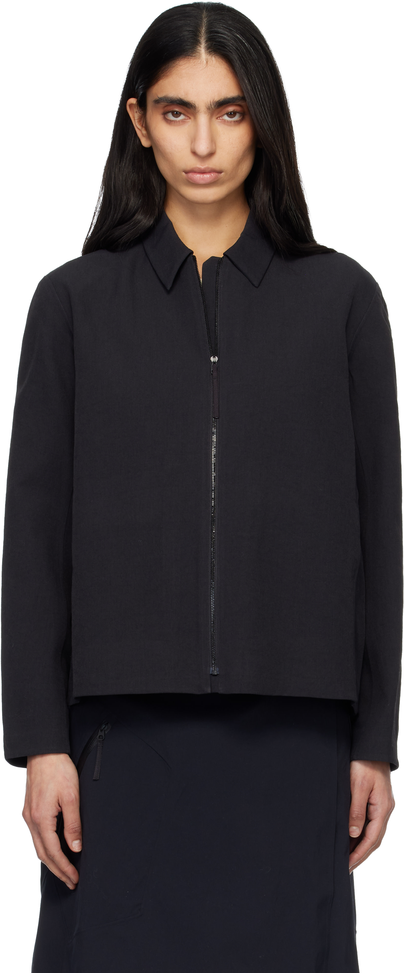 Veilance: Black Limina Jacket | SSENSE Singapore