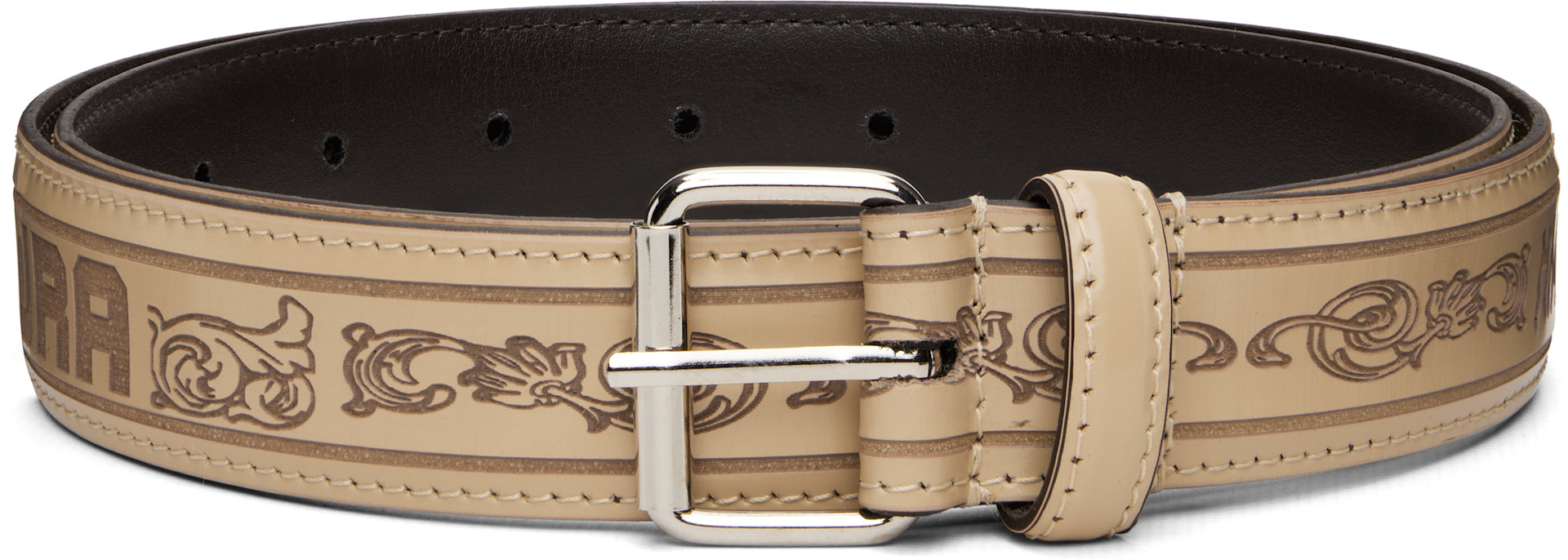 ベルト magliano 19aw HOLY BELT Magliano: Beige Vita Dura Belt | SSENSE