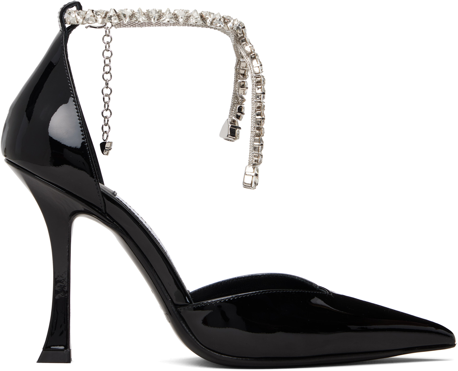 Jimmy Choo: ブラック Stevie 100 ヒール | SSENSE 日本