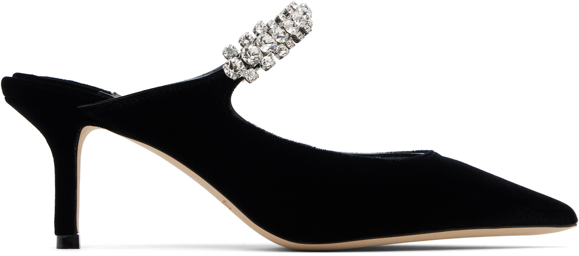 Jimmy Choo: Black Bing 65 Heels | SSENSE