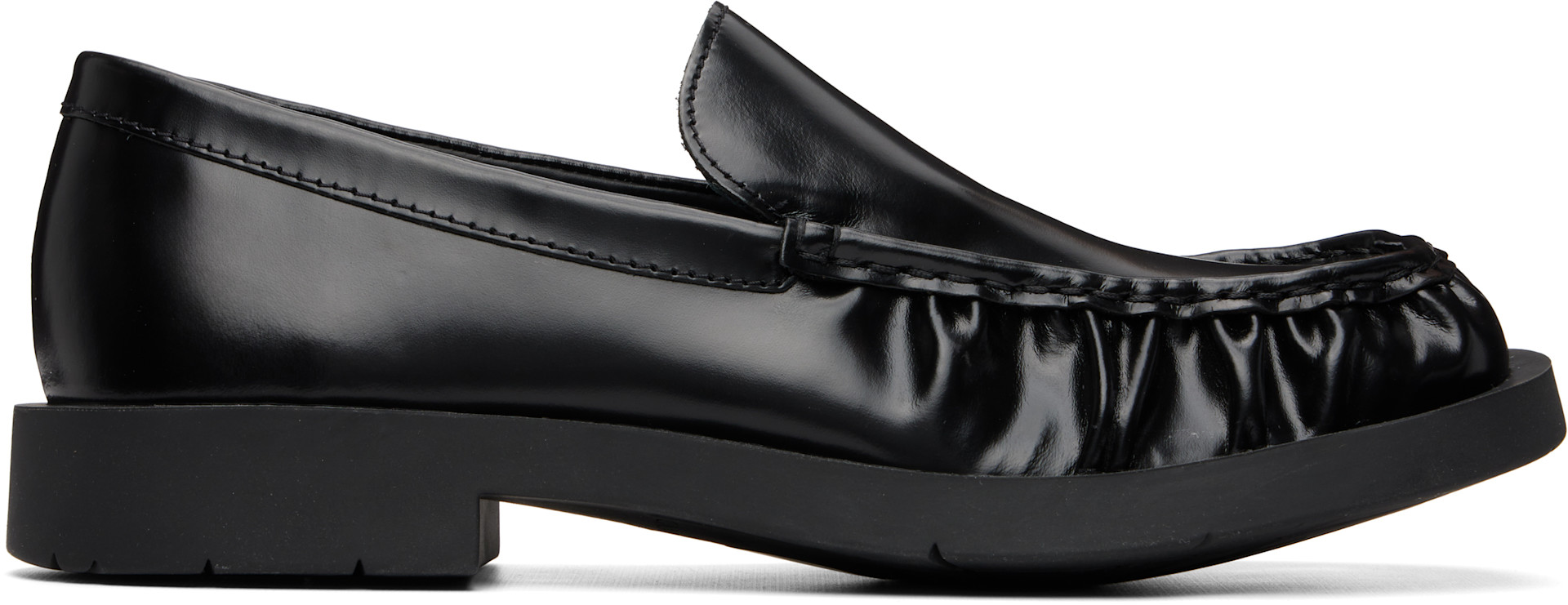 camper lab ローファー CAMPERLAB: Black MIL 1978 Loafers | SSENSE