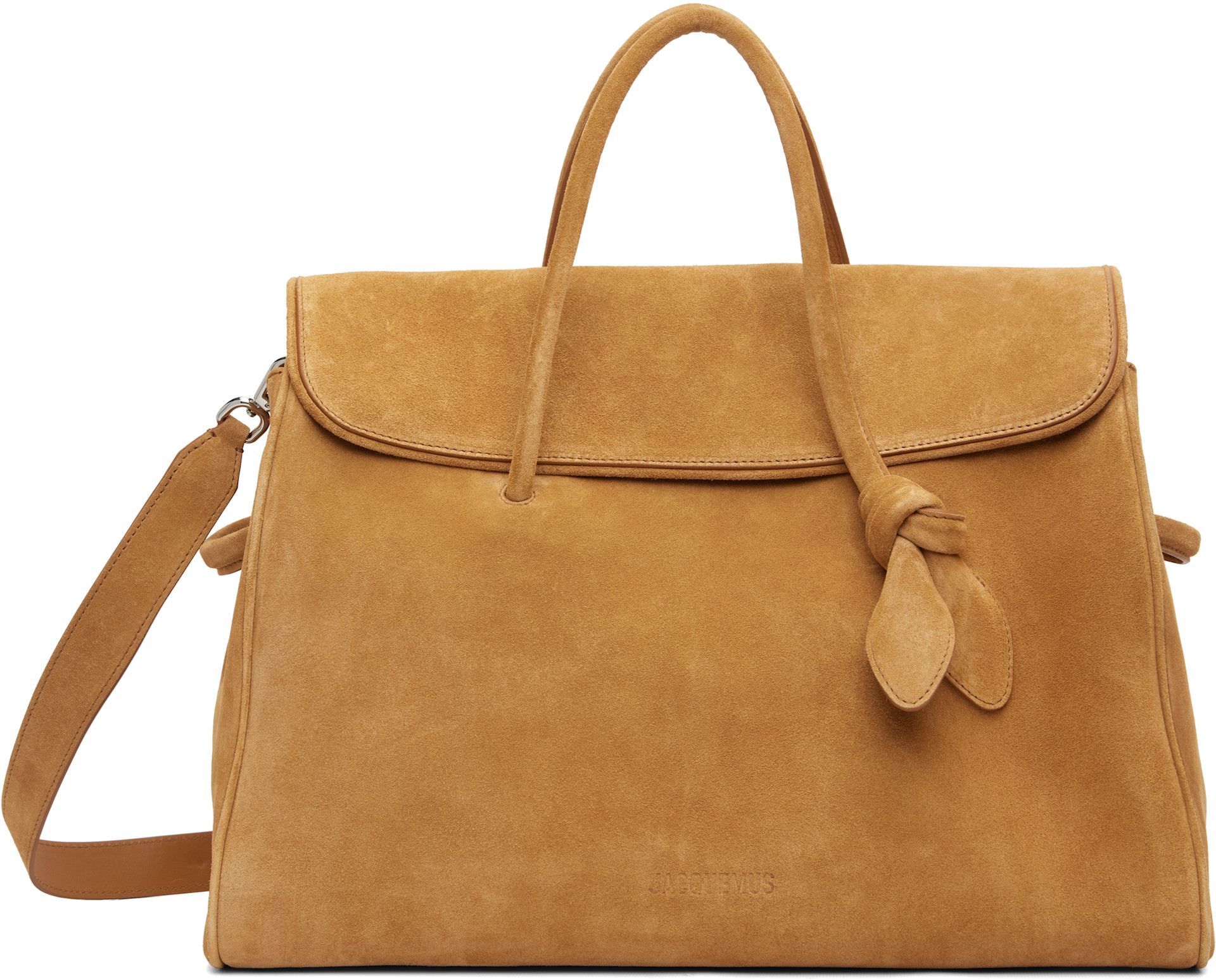 JACQUEMUS: タン 'The Turismo shopper' バッグ | SSENSE 日本