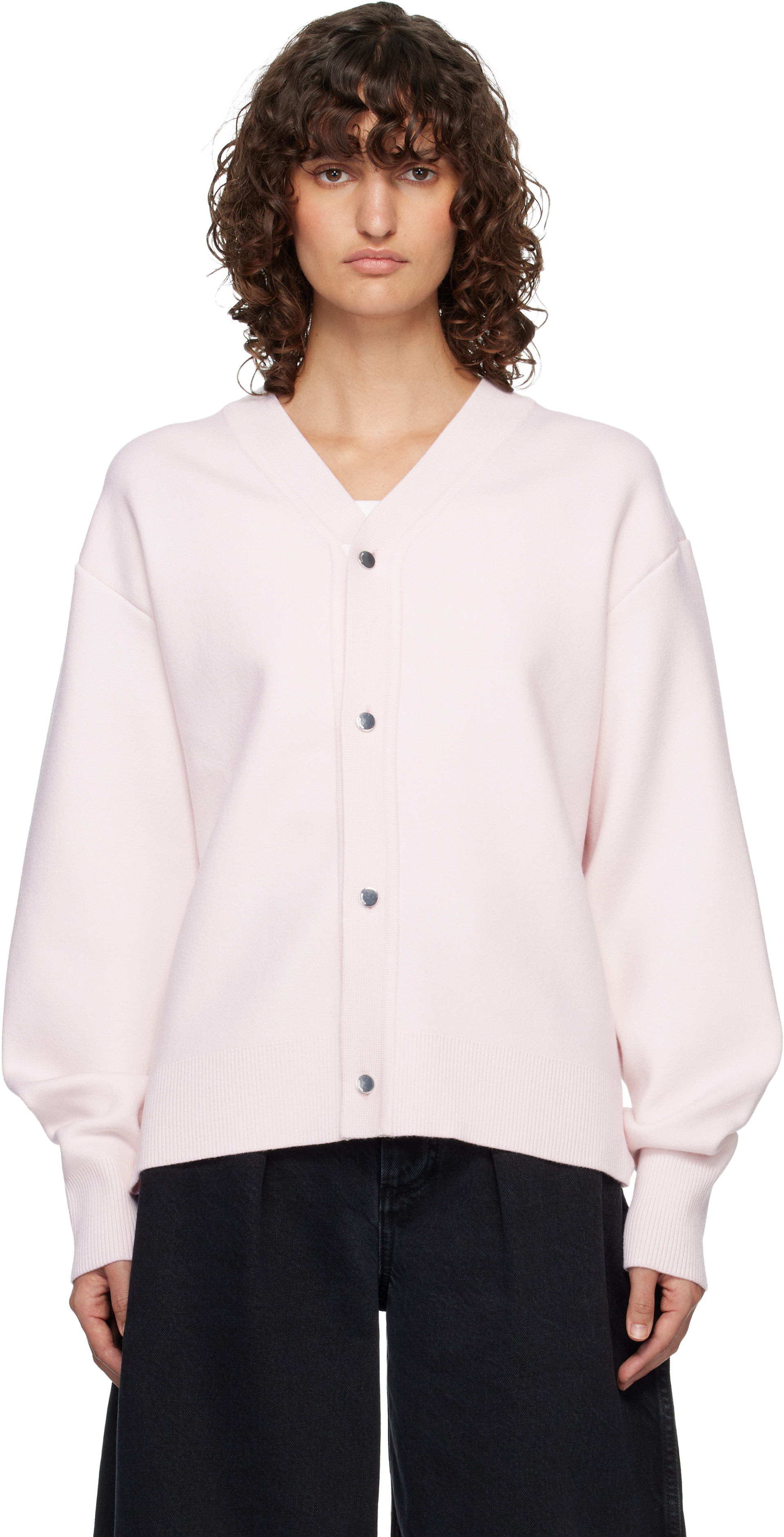 jacquemus カーディガン　白 The Nuvola zipped cardigan by JACQUEMUS | Official website