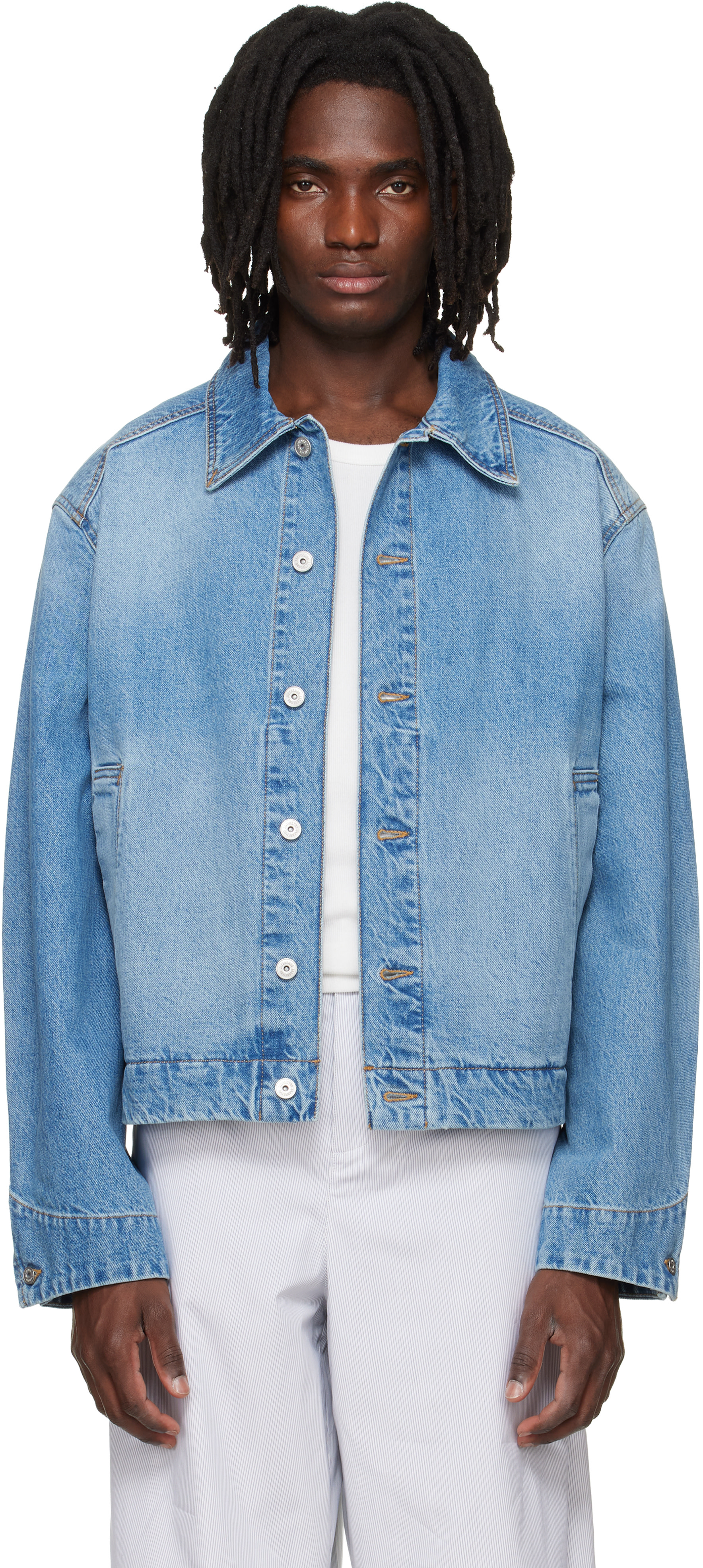 Designer Denim Jackets for Men | SSENSE