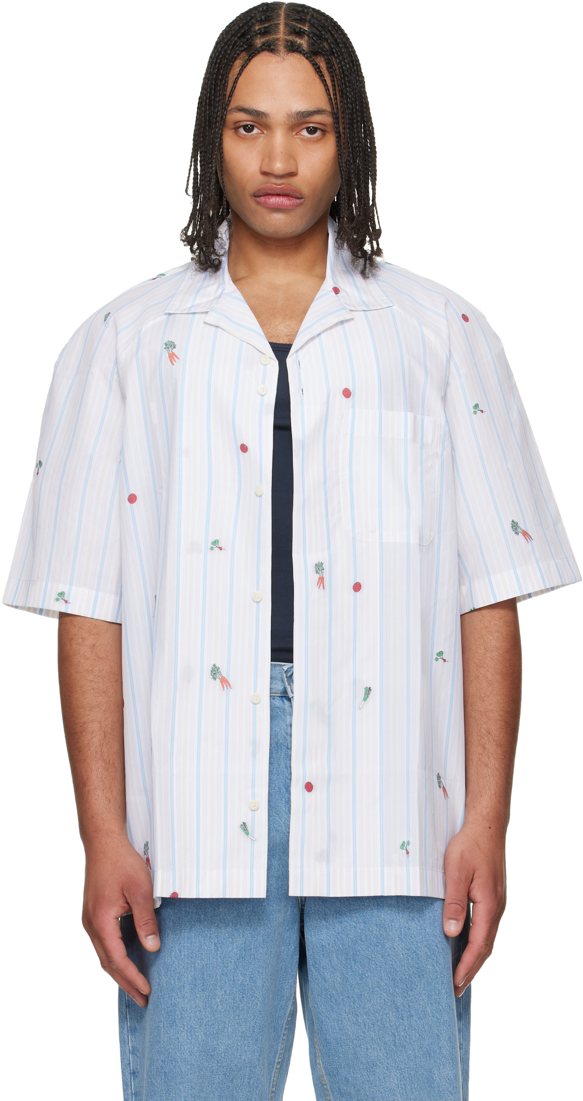 メンズ用 JACQUEMUS シャツ | SSENSE 日本 メンズ用 JACQUEMUS シャツ | SSENSE 日本