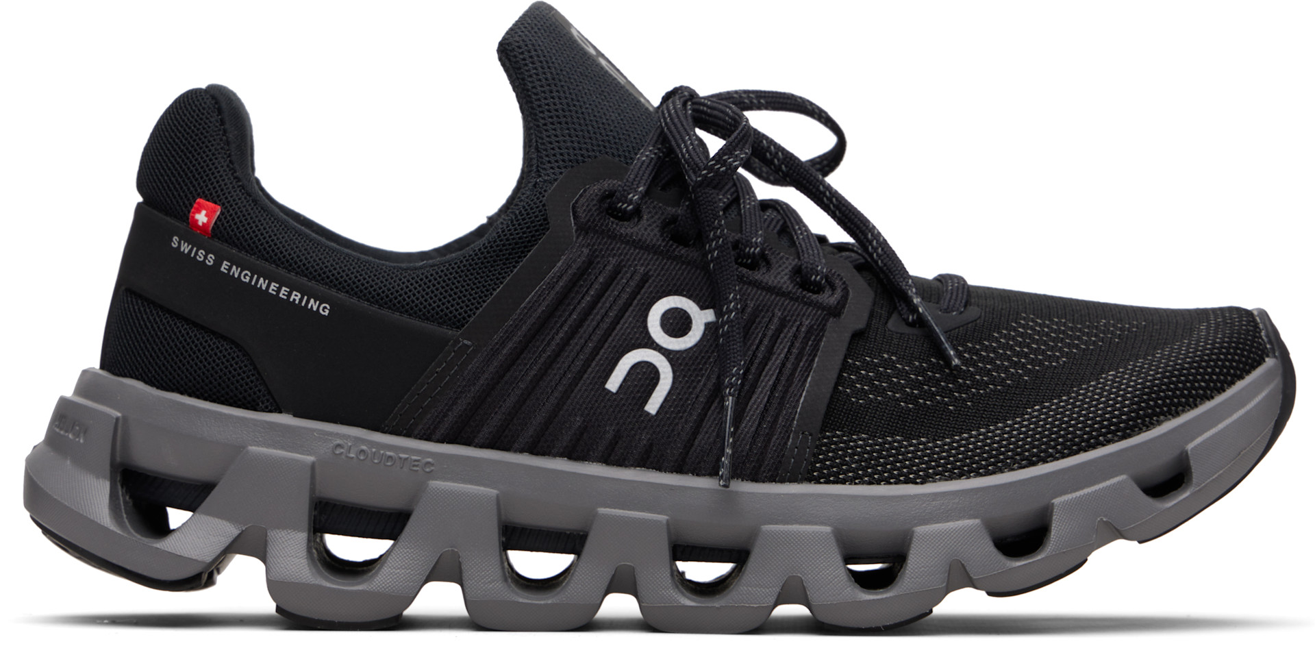 On ブラック Cloudswift 4 スニーカー On: Black Cloudswift 4 AD Sneakers | SSENSE