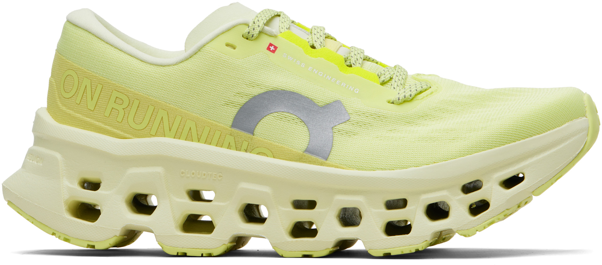 On: Yellow Cloudmonster 3 Sneakers | SSENSE