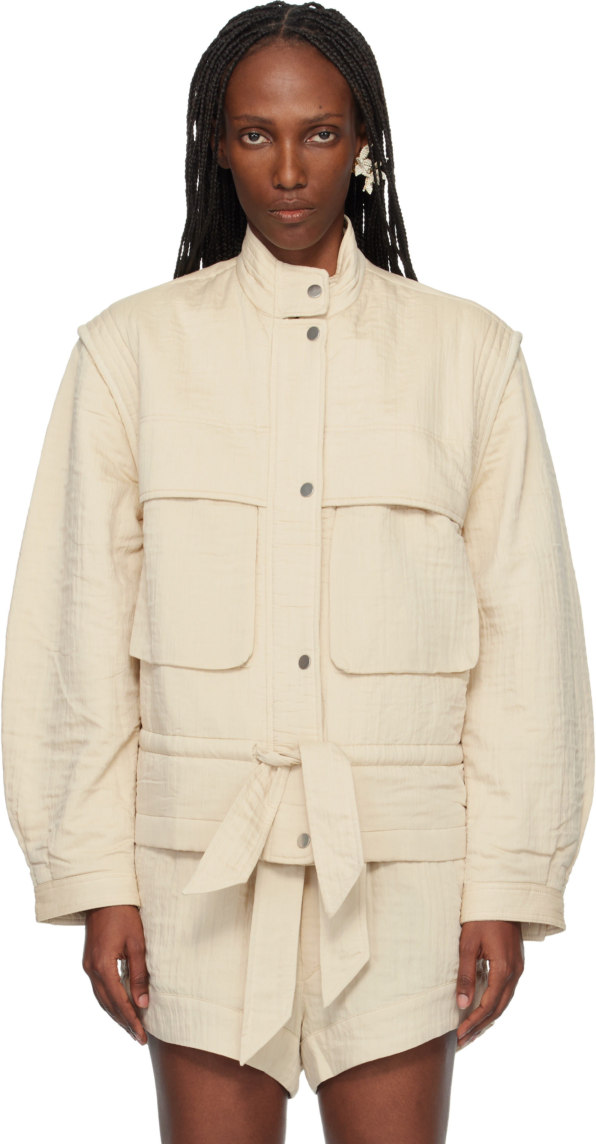 ISABEL MARANT ETOILE ジャケットコート ISABEL MARANT ETOILE(イザベルマランエトワール) FONTIZI BLANKET