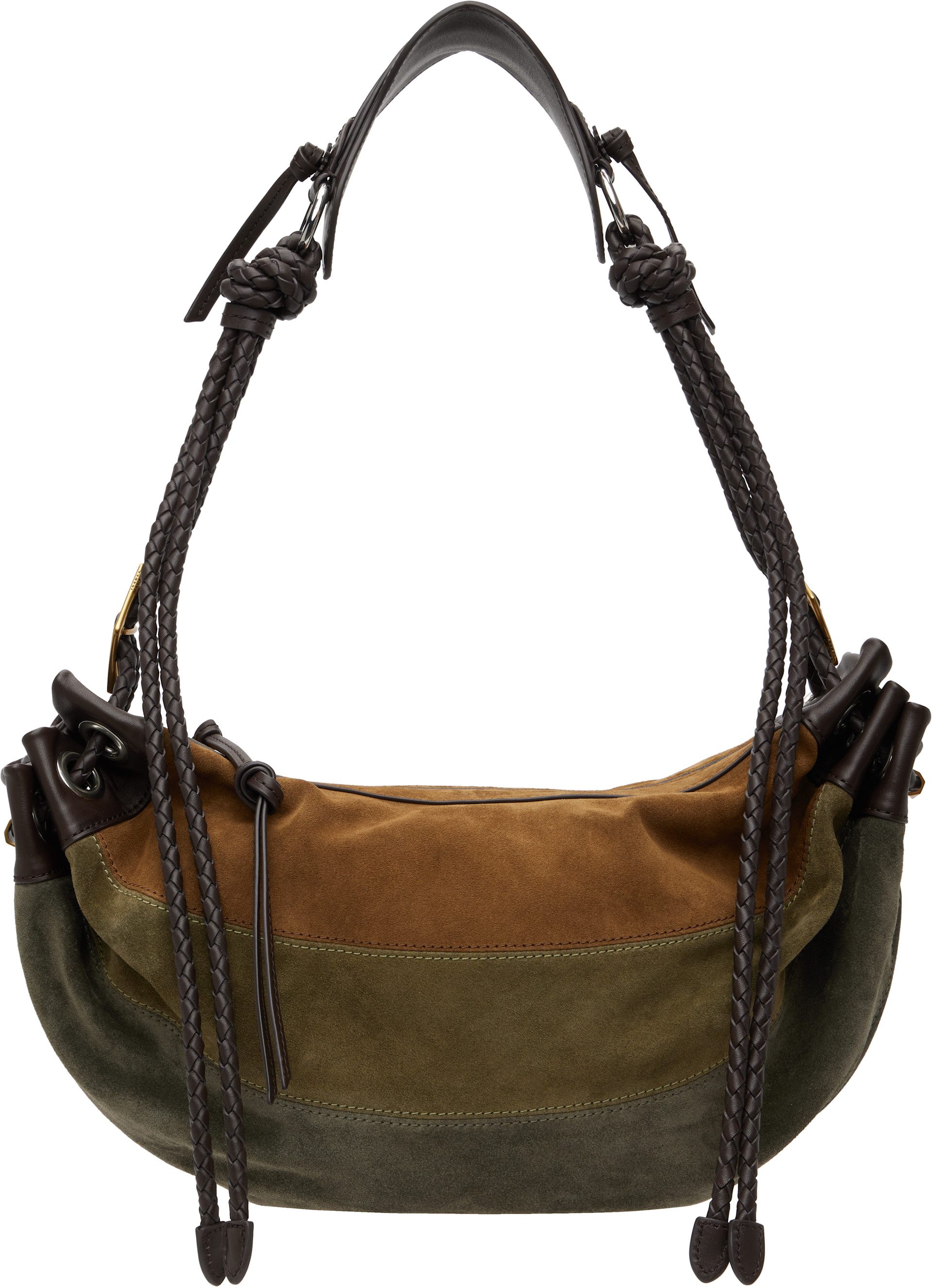 Khaki Maia Medium Bag by Isabel Marant on Sale