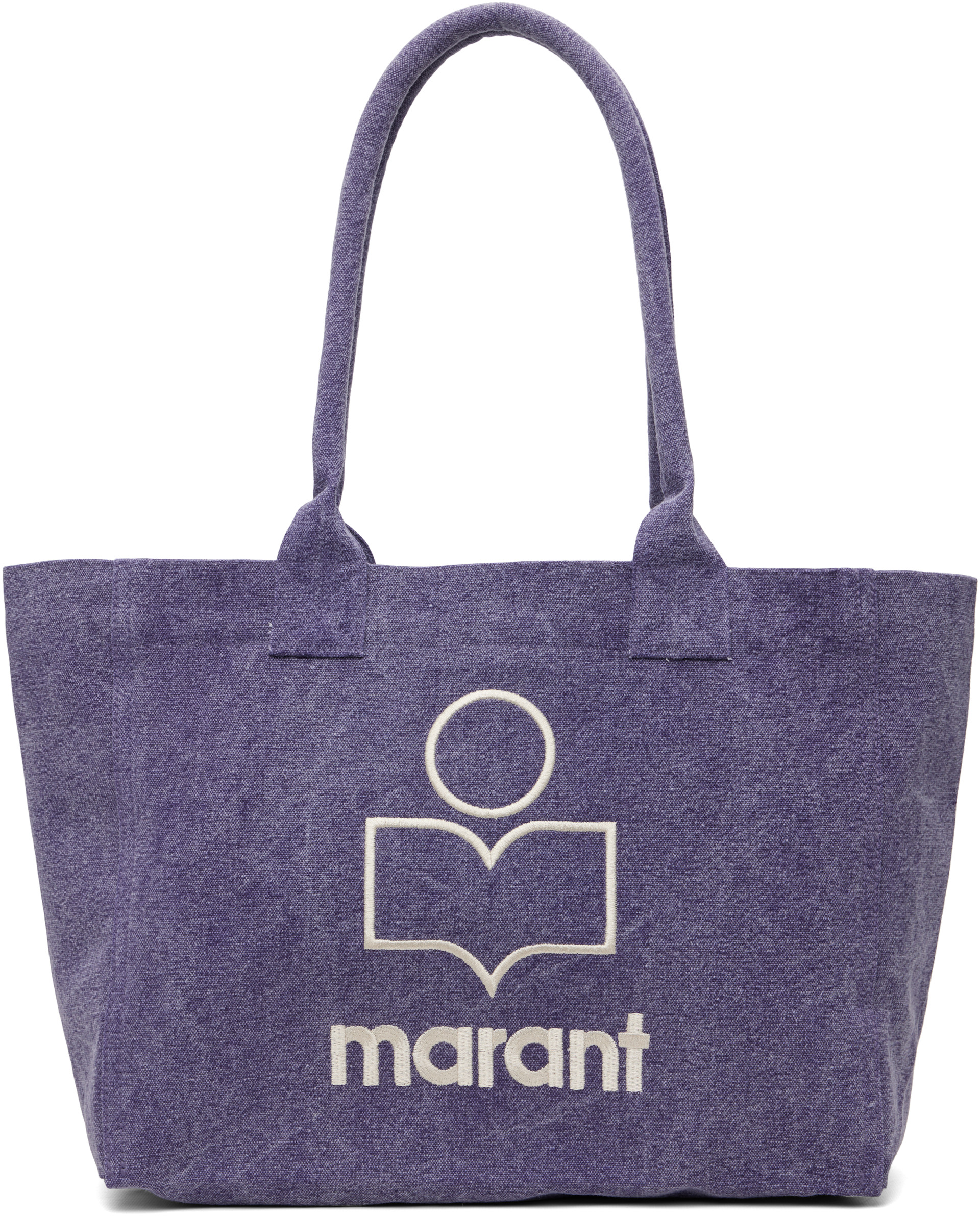 Purple Yenky Zipped Tote by Isabel Marant on Sale