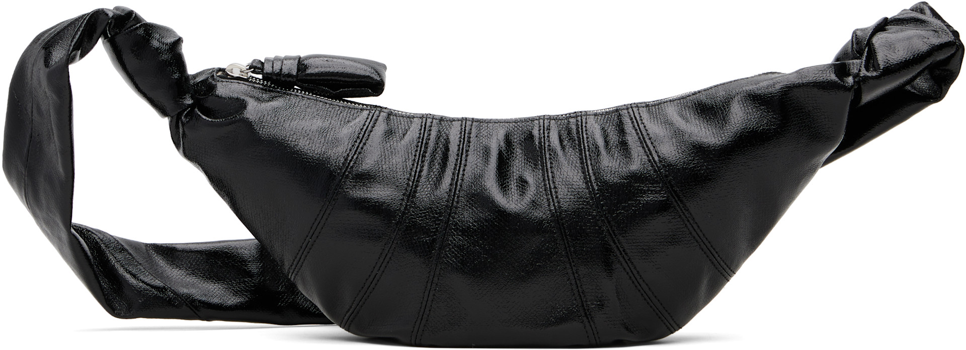バッグ LEMAIRE SMALL CROISSANT BAG BLACK LEMAIRE: Black Small Croissant Bag | SSENSE Canada