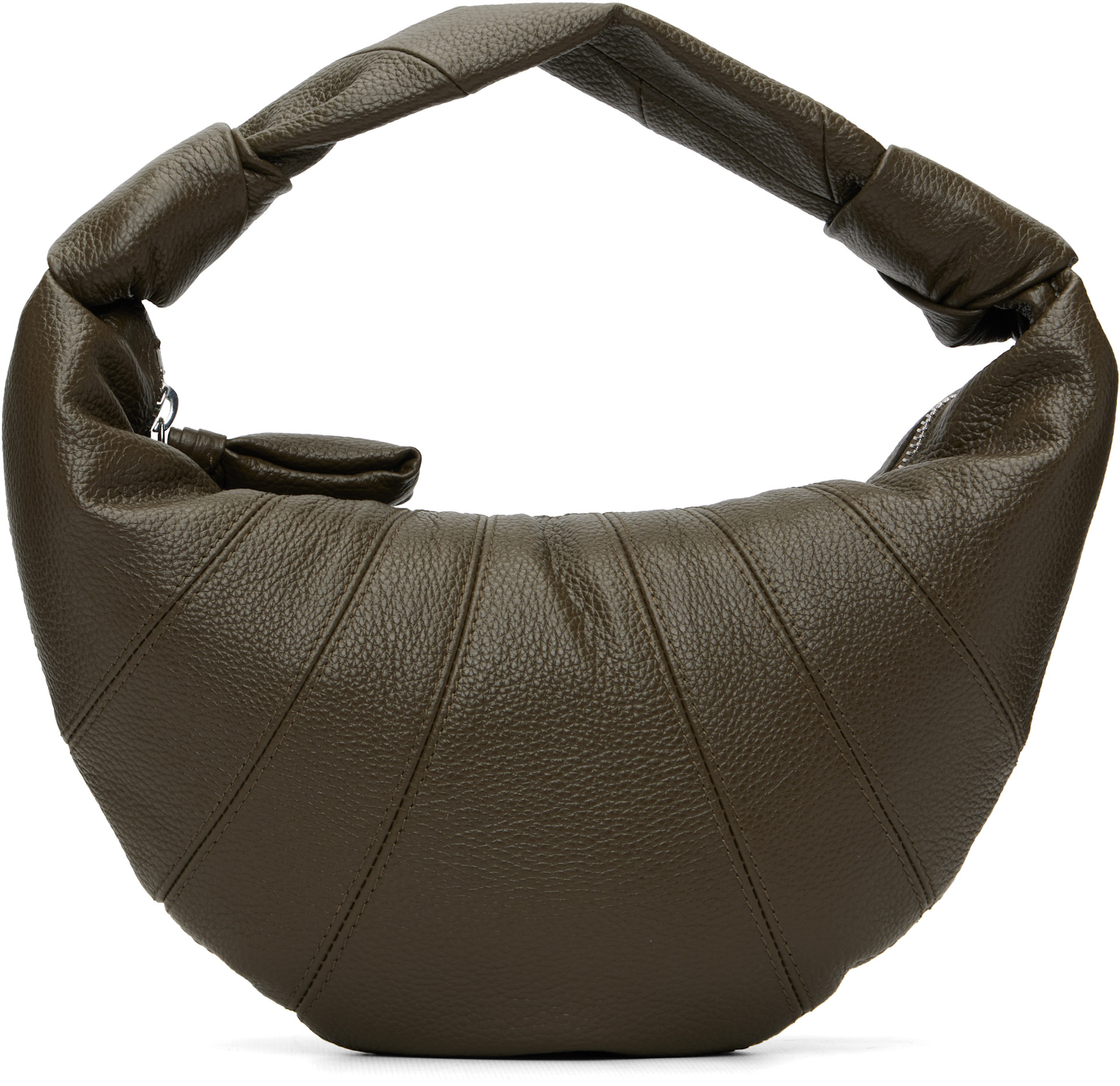 ビジネス・経済 LEMAIRE mini fortune croissant bag LEMAIRE: Khaki Mini Fortune Croissant Bag | SSENSE