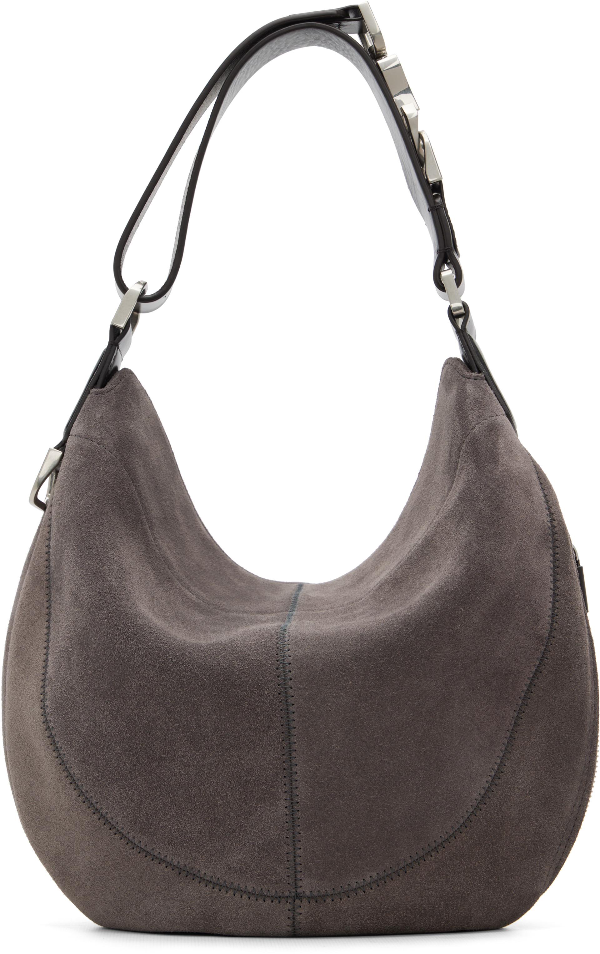 LEMAIRE: Gray Quiver Clip Bag | SSENSE Canada