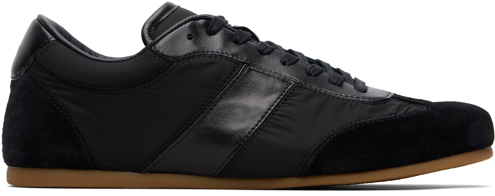 LEMAIRE: Black Soft Runner Sneakers | SSENSE