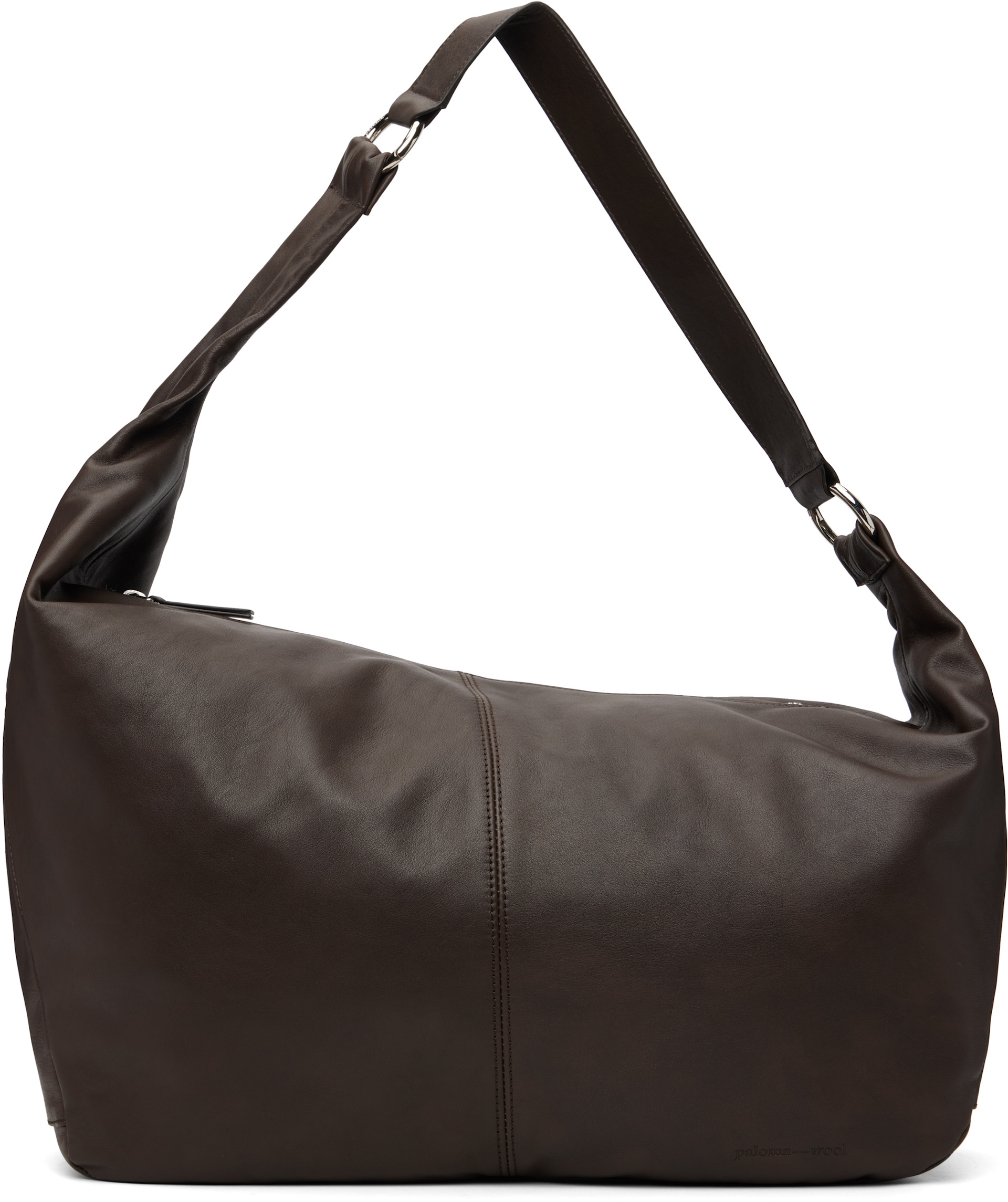 Paloma Wool ショルダーバッグ ハンドバッグ　大容量 Paloma Wool: Brown Big Dry Bag | SSENSE