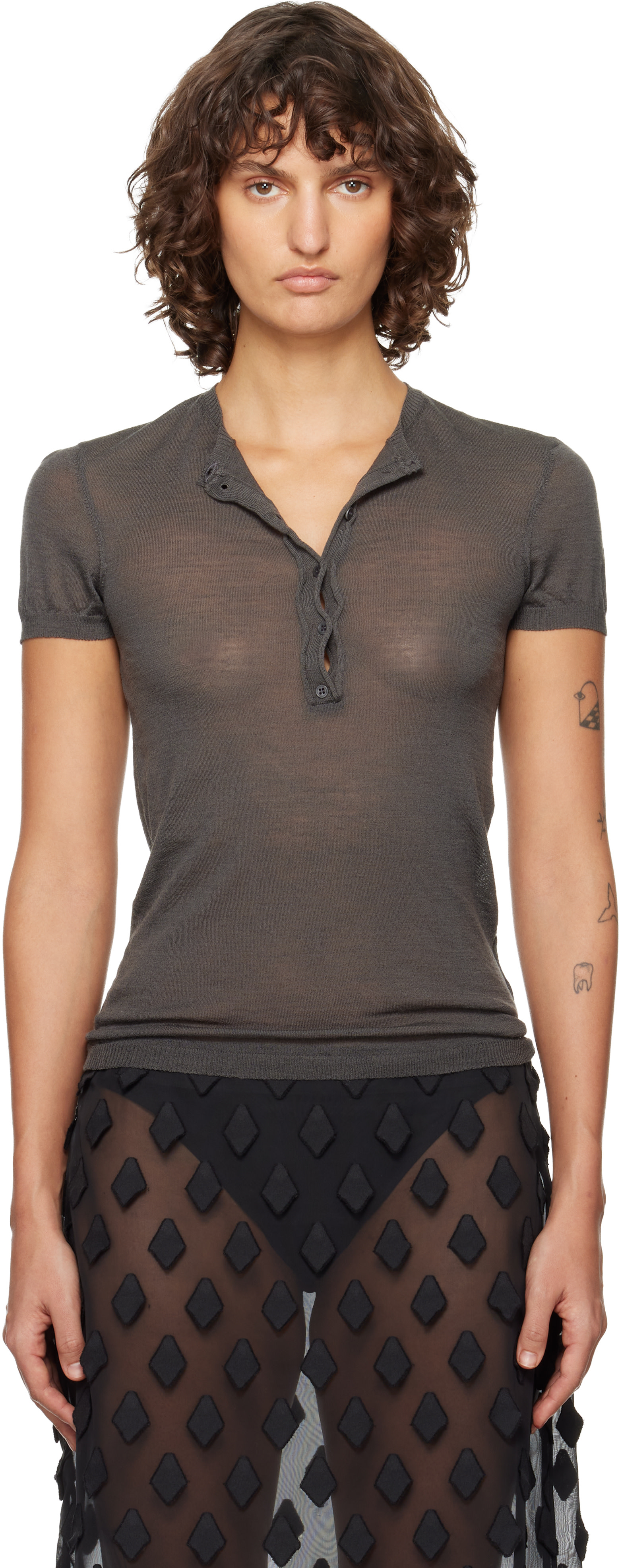 Paloma Wool: Gray Don T-shirt | SSENSE