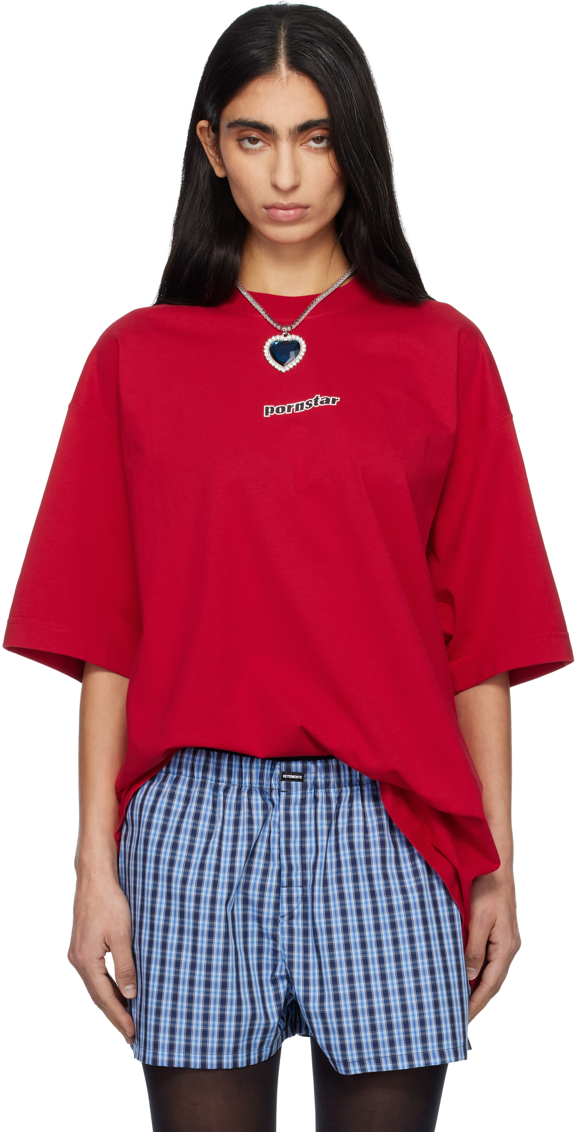 トップス Pornstar tee VETEMENTS: Red 'Pornstar' T-shirt | SSENSE Hong Kong SAR China