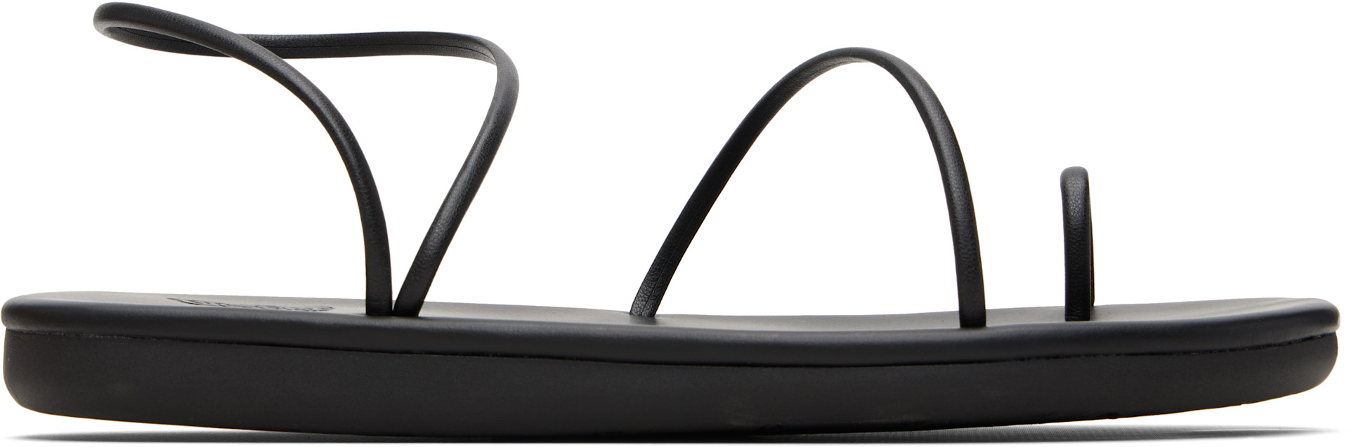 Ancient Greek Sandals: Black Kansiz Sandals | SSENSE