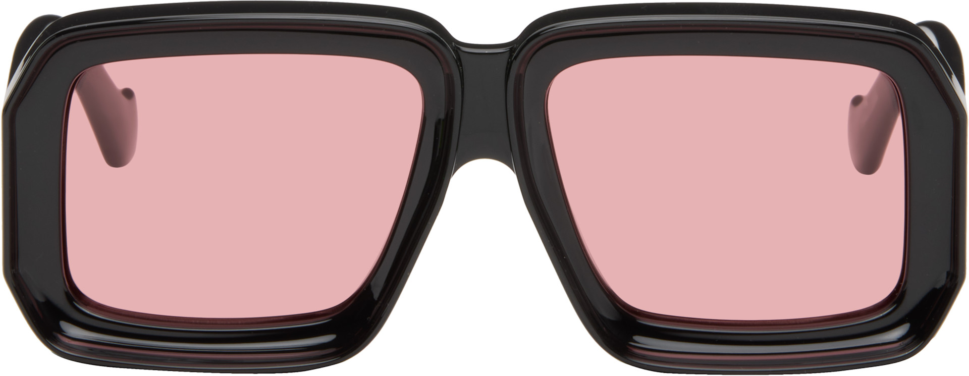 LOEWE: ブラック Paula's Ibiza Dive In Mask サングラス | SSENSE 日本