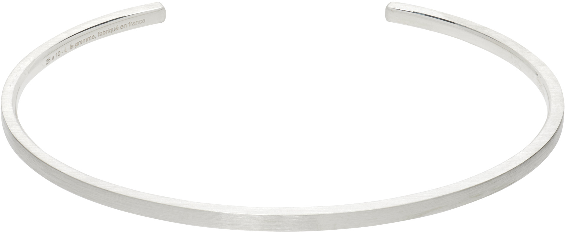 le gramme 7g 編み込みブレスレット cable bracelet le 7g – le gramme