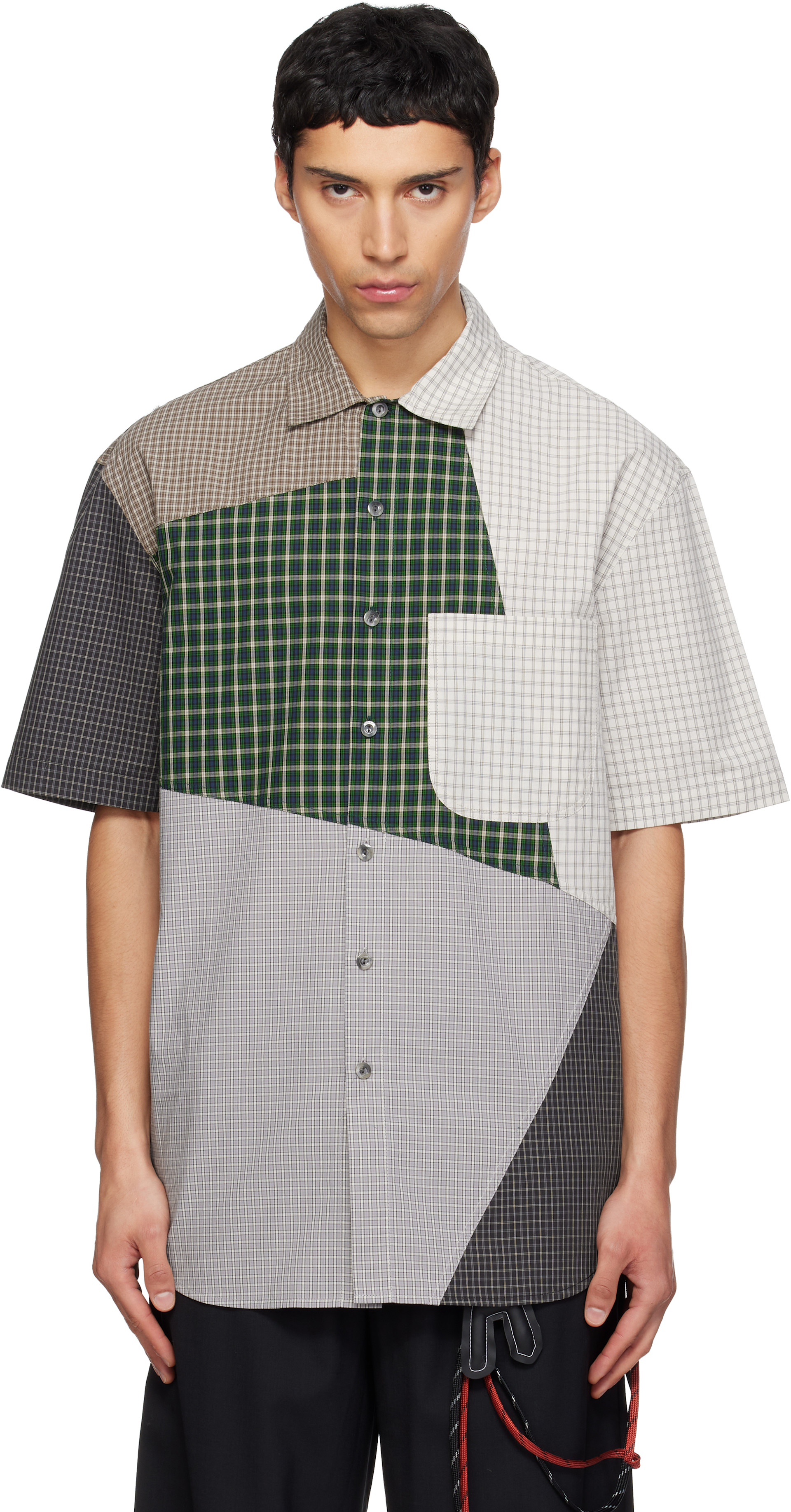 Song for the Mute: Multicolor S/S Oversized Shirt | SSENSE