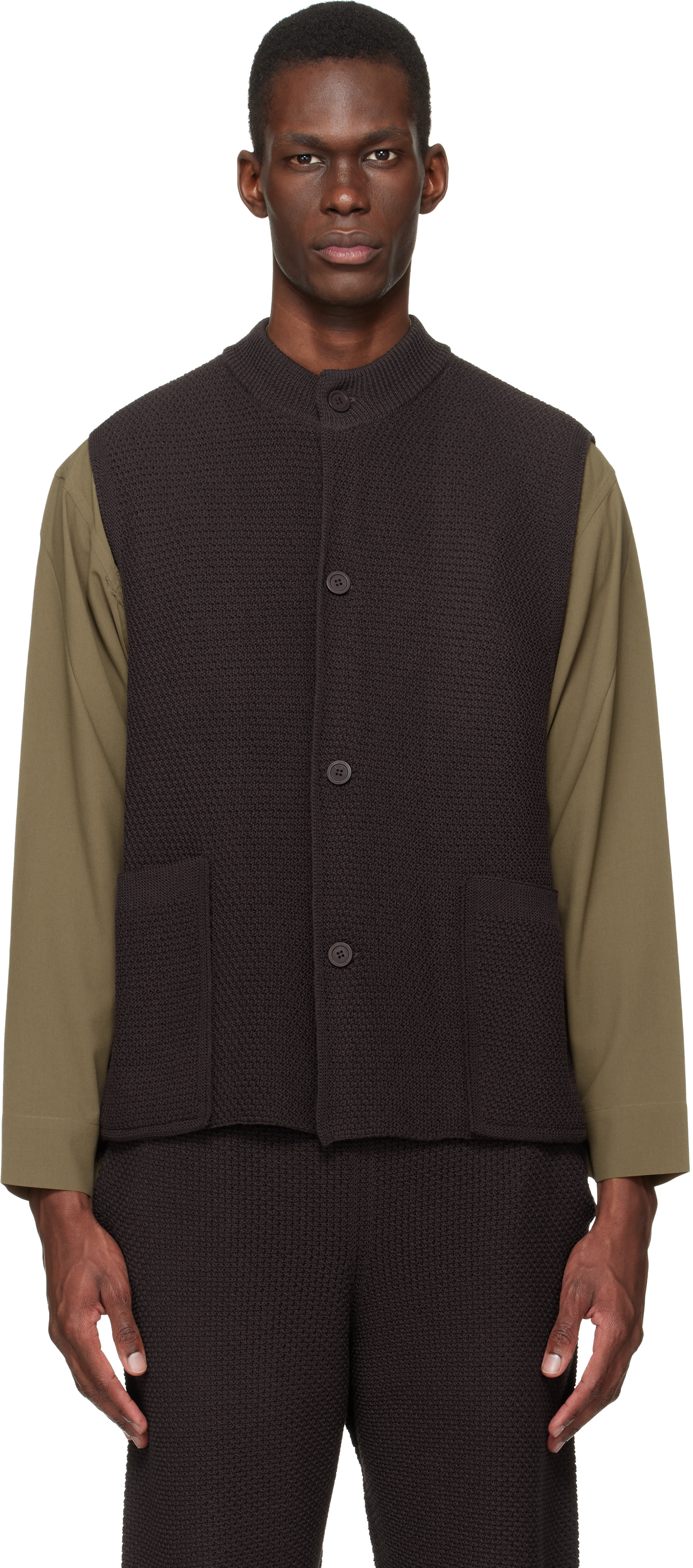 HOMME PLISSÉ ISSEY MIYAKE Vests for Men | SSENSE
