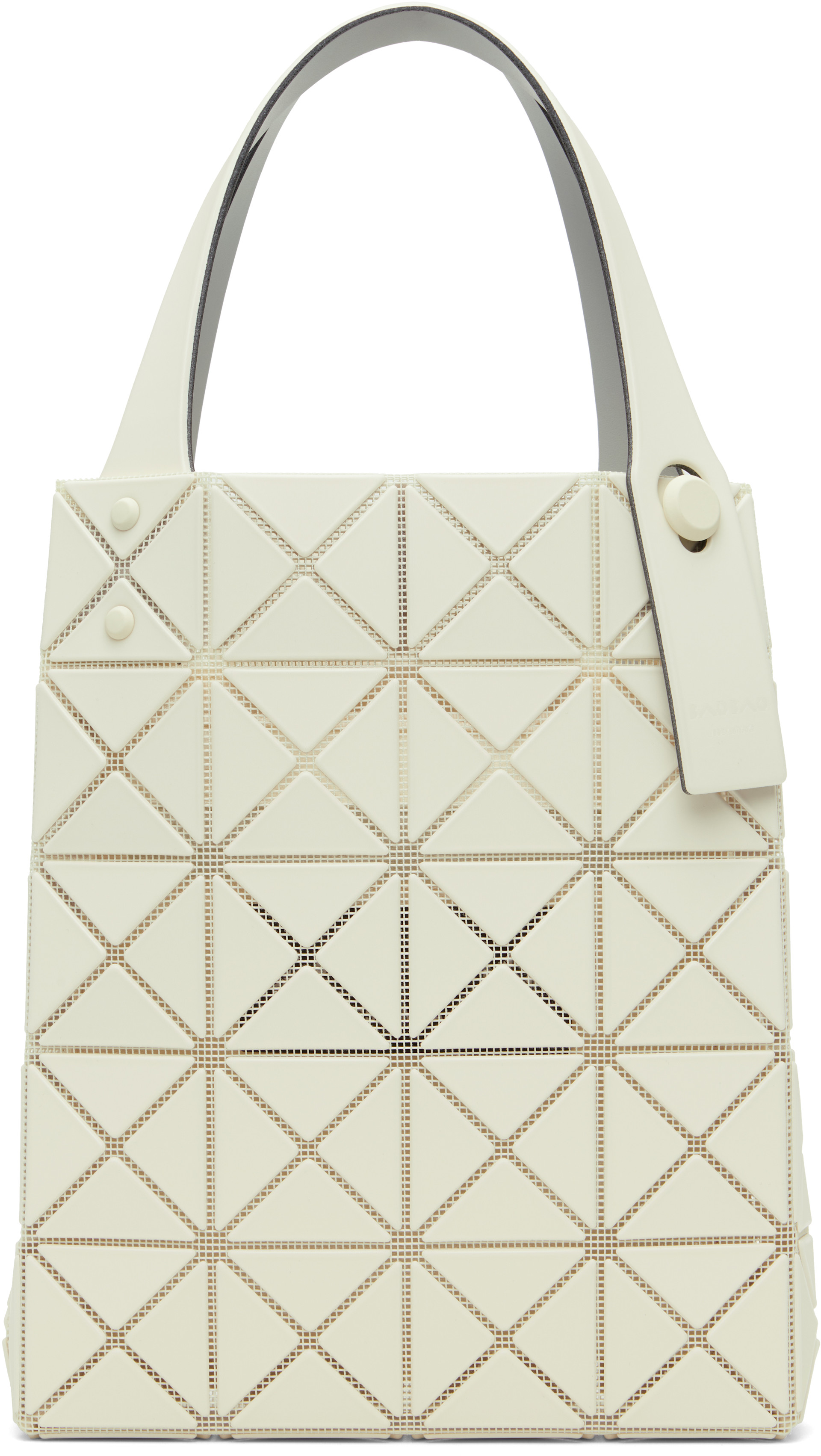 BAO BAO ISSEY MIYAKE: Off-White Prism Plus Tote | SSENSE 대한민국