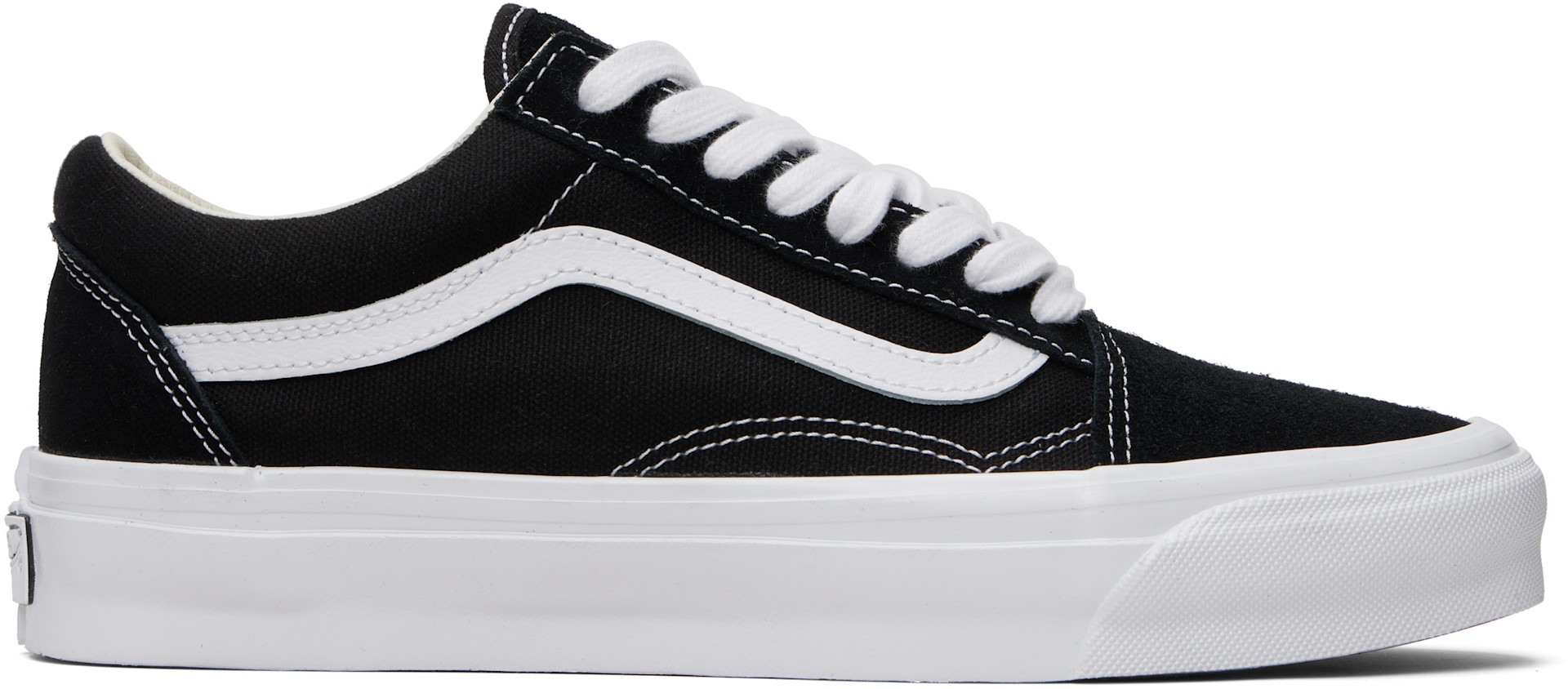 た*ぽ様 新品未使用 28cm VANS LX OLD SKOOL 白黒leop Vans: Black & White LX Old Skool Sneakers | SSENSE