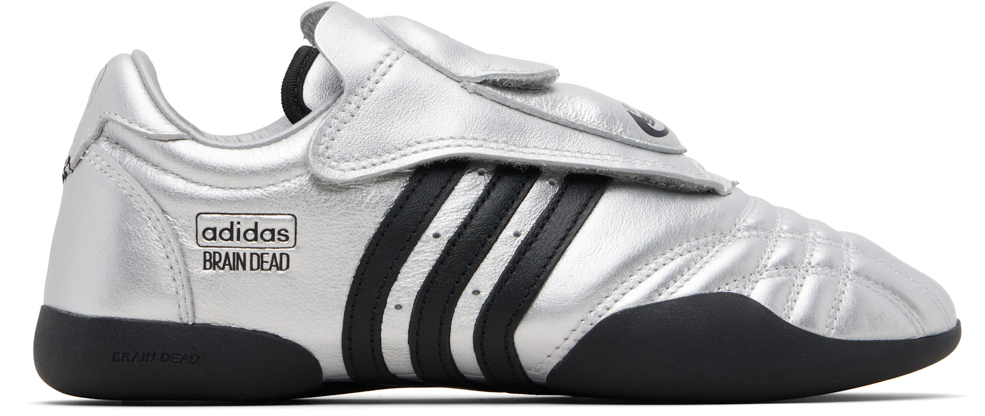 adidas Originals: Silver Brain Dead Edition Taekwondo Sneakers